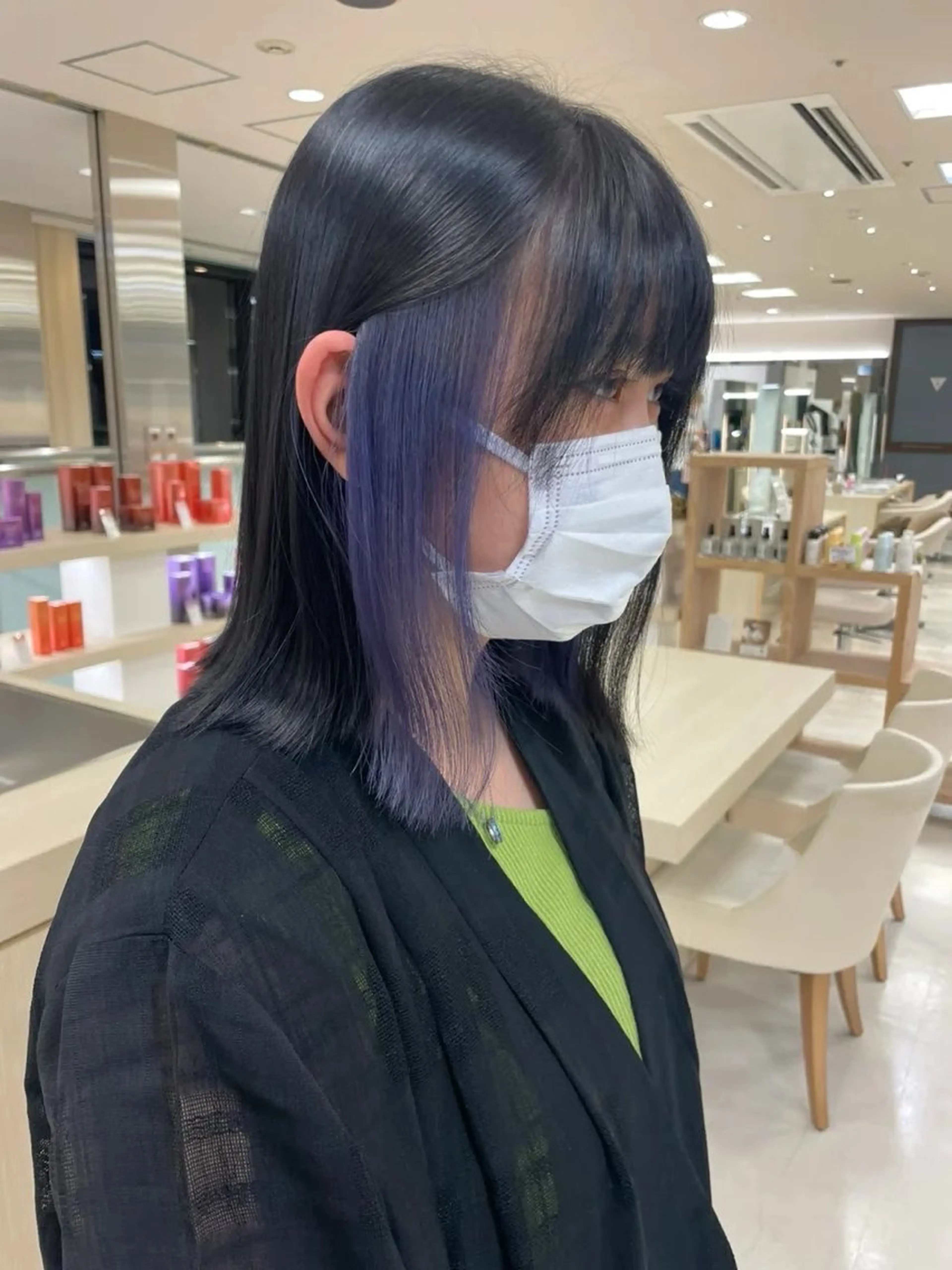 カラー ヘアカラー 💜暖色系カラー/ ブリーチカラー💜のヘアスタイル