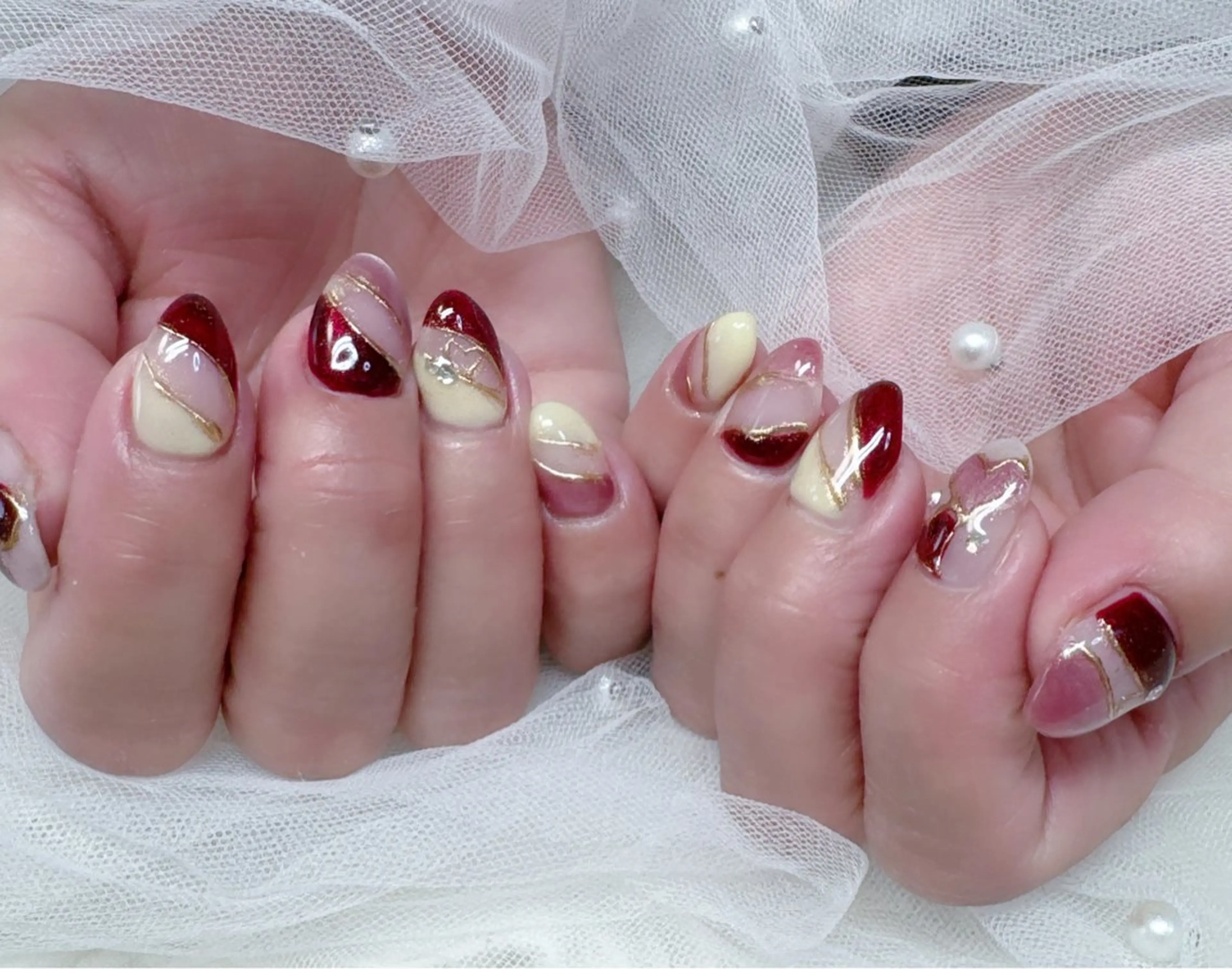 ネイル 高島 夏海のネイルデザイン