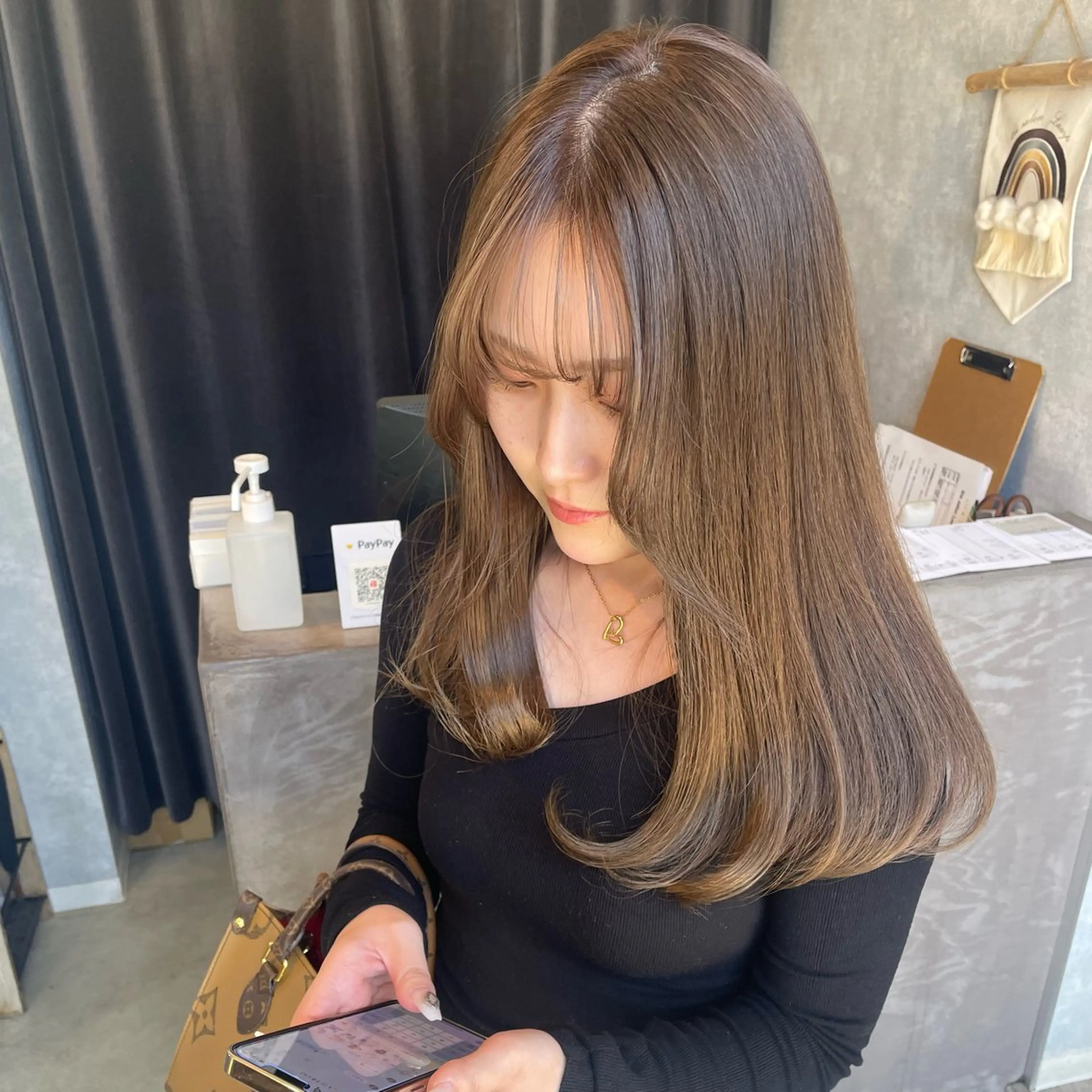 カラー Matsubara asuka  ☪︎のヘアスタイル