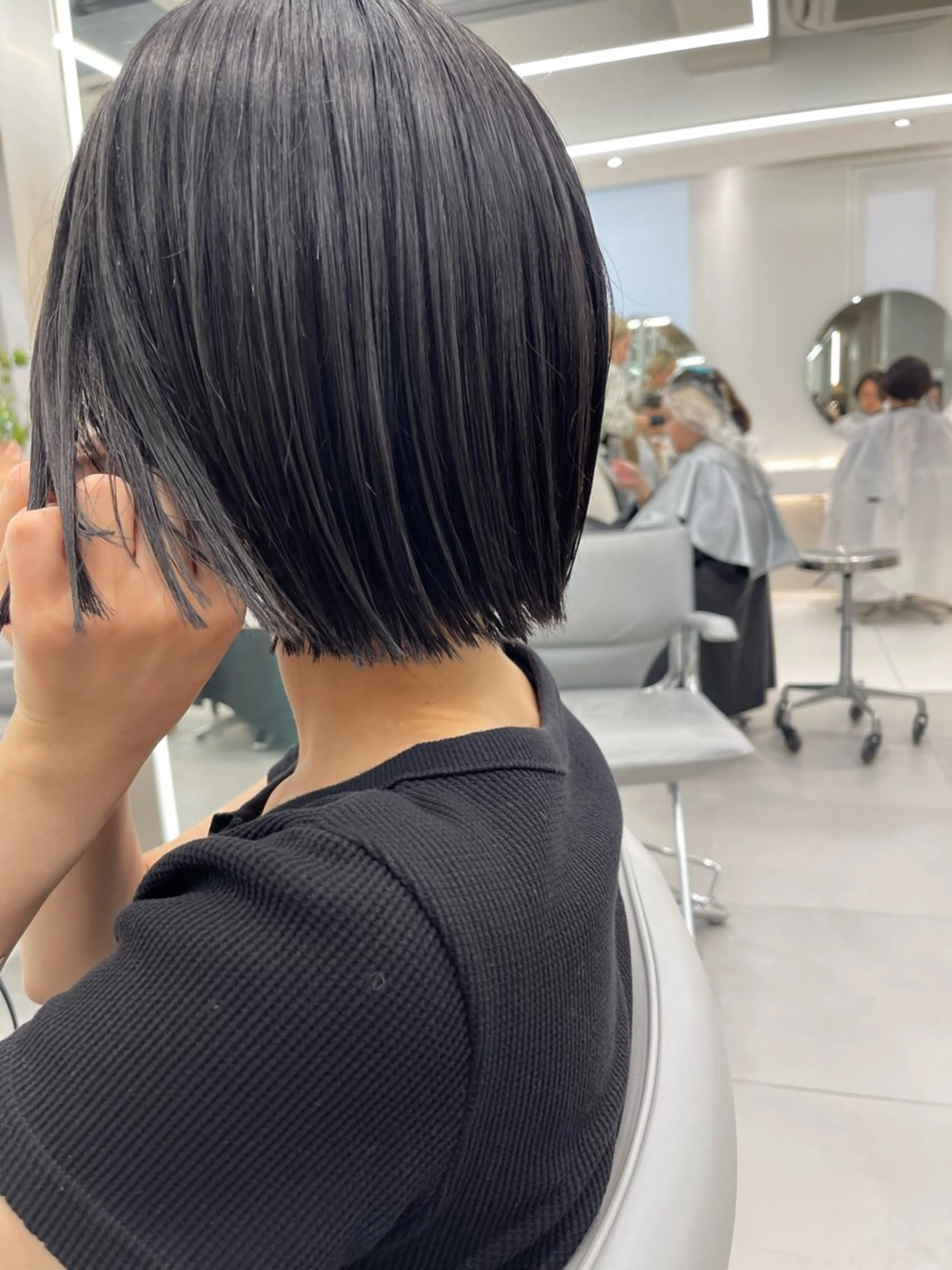 ショート カラー ボブ トリートメント /カラー/NAOKIのヘアスタイル