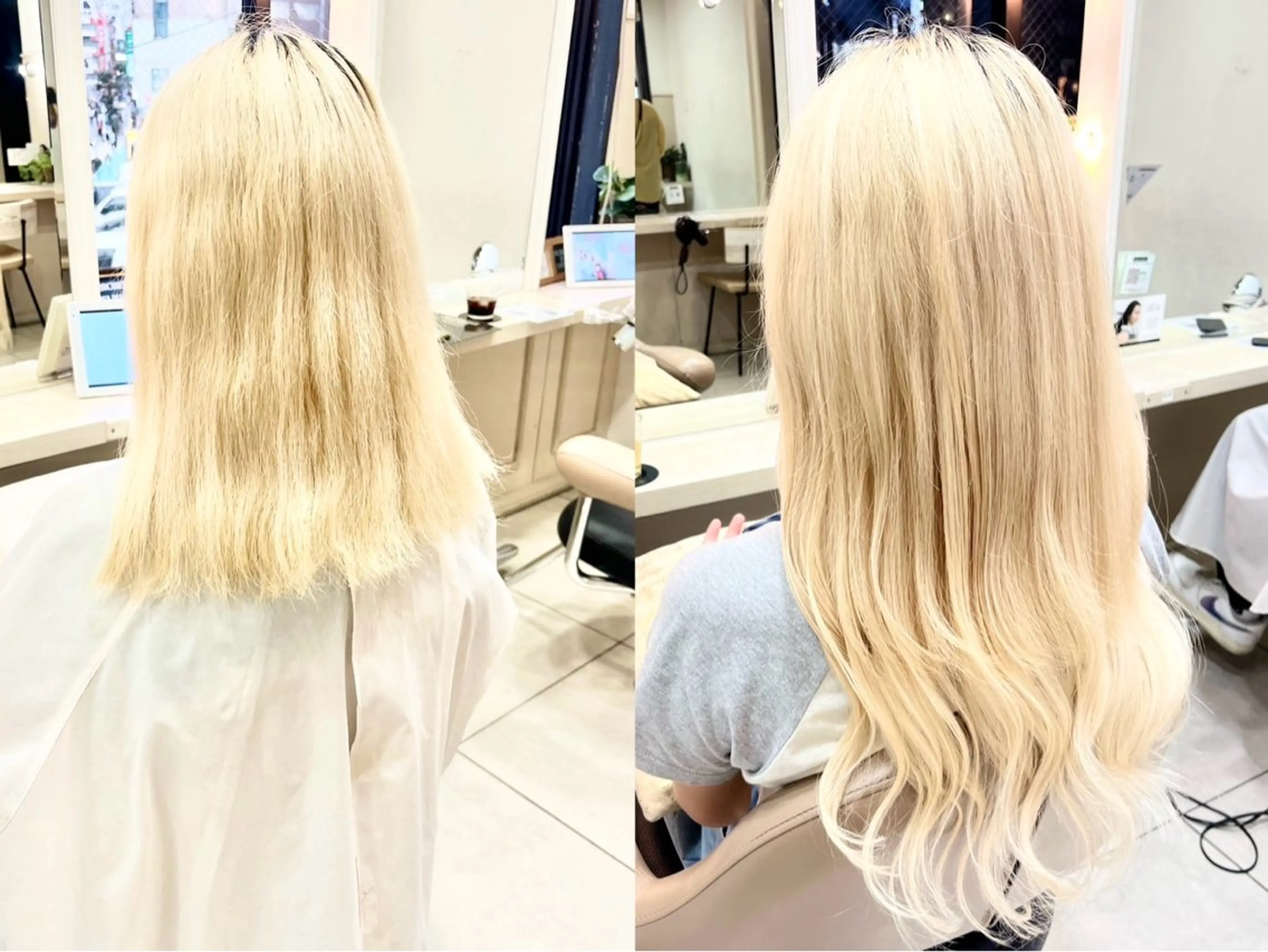 ロング カット エクステ ヘアセット 横浜🎶エクステ💟 ピンク🩷なつみ🎀のヘアスタイル