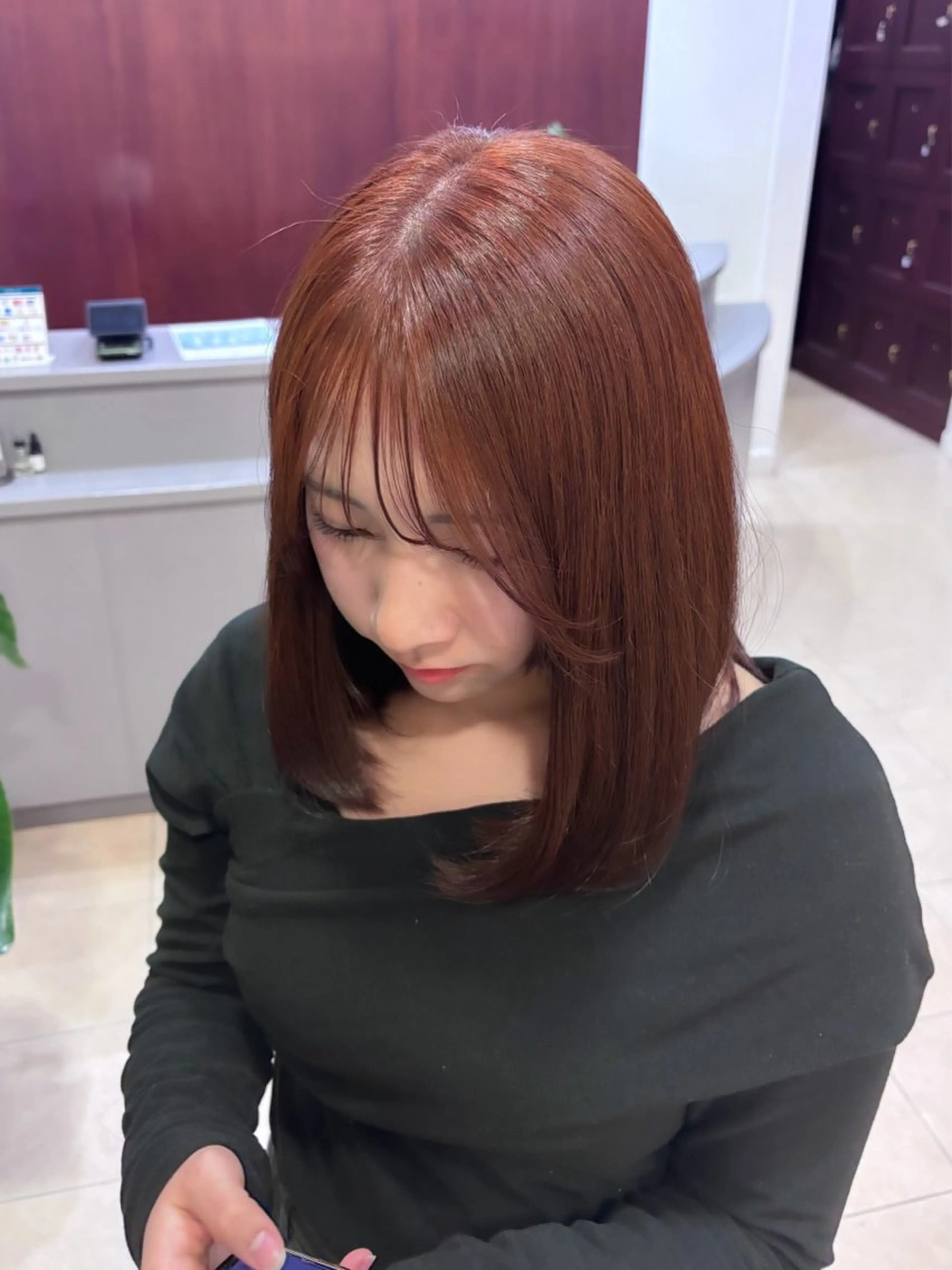 ミディアム 卒業式のヘアスタイル alu所属・alu yuinaのヘアスタイル