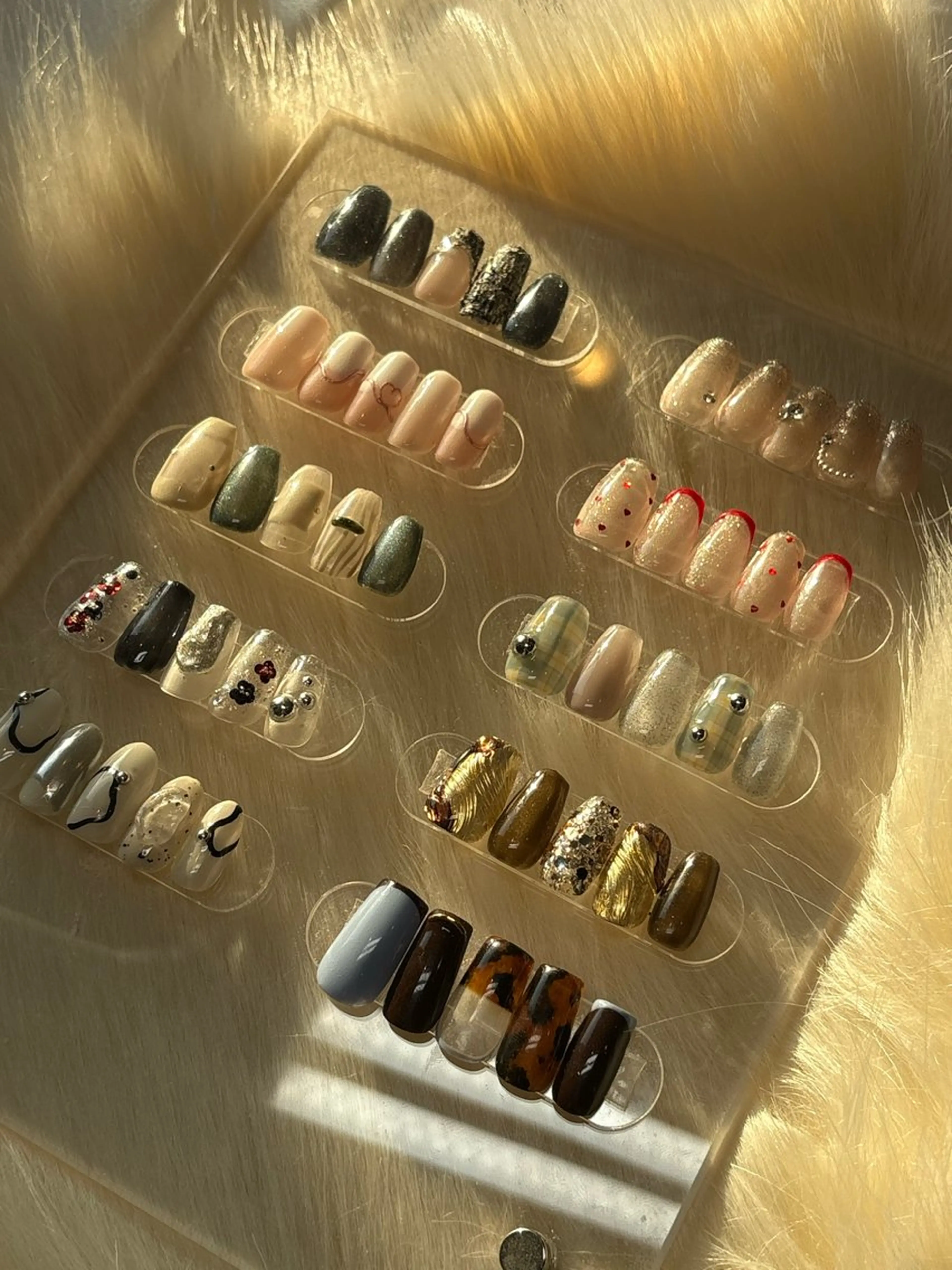 ネイル バレンタイン ハンドネイル mingo .のネイルデザイン