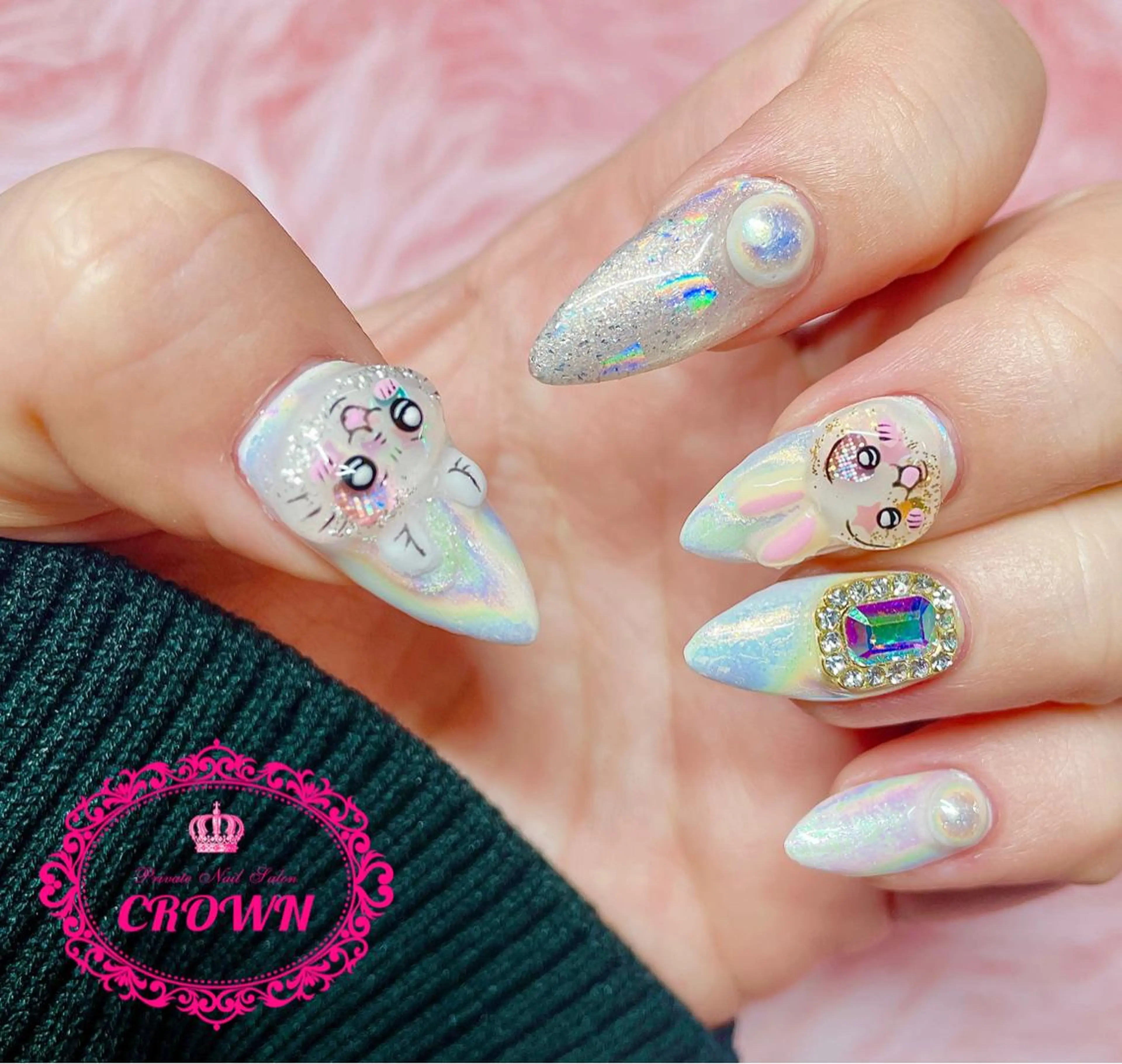 ネイル CROWN プライベートサロンのネイルデザイン
