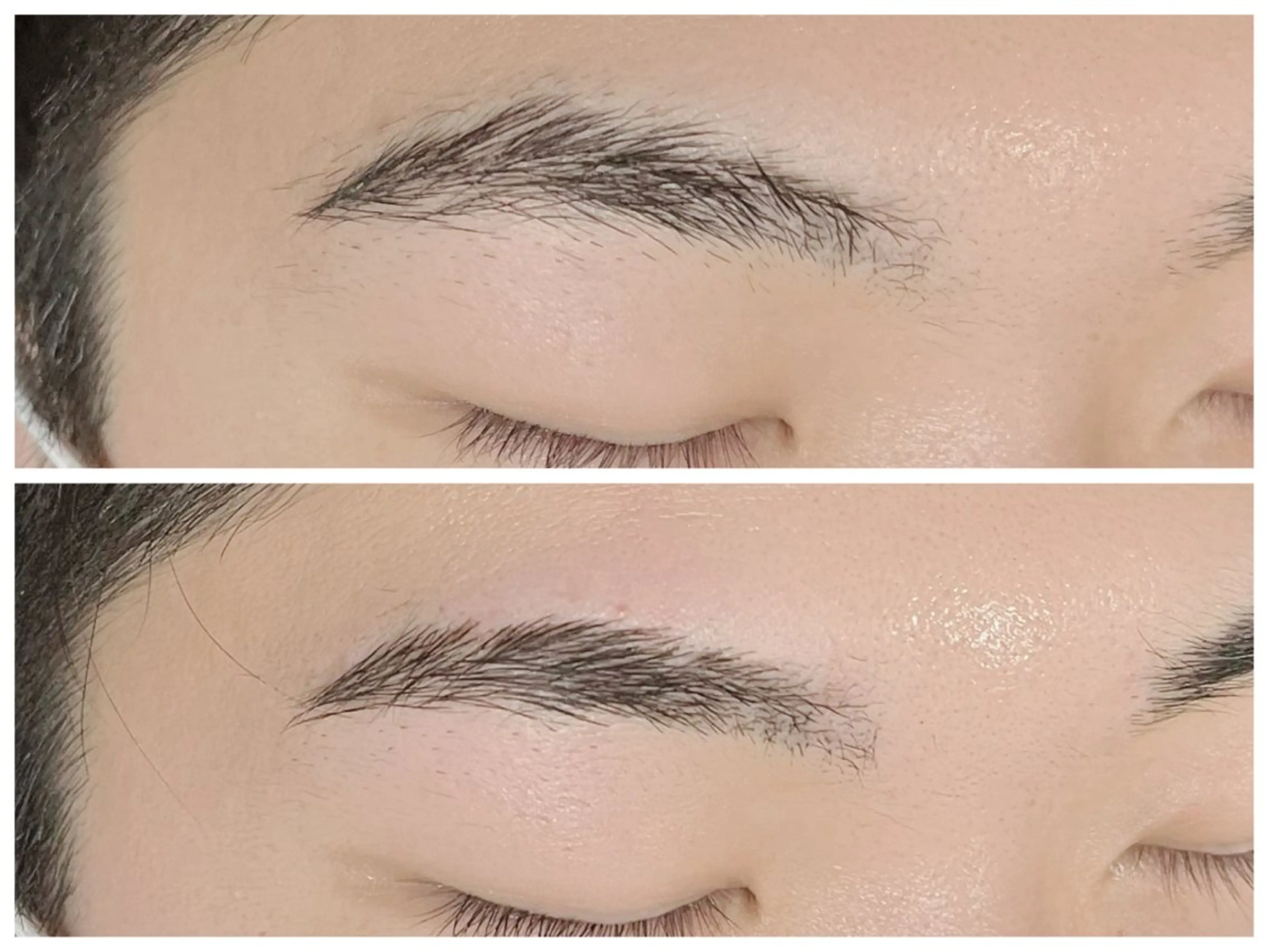 メンズ眉毛WAX脱毛◇低刺激wax使用　似合わせアイブロウ◎の写真