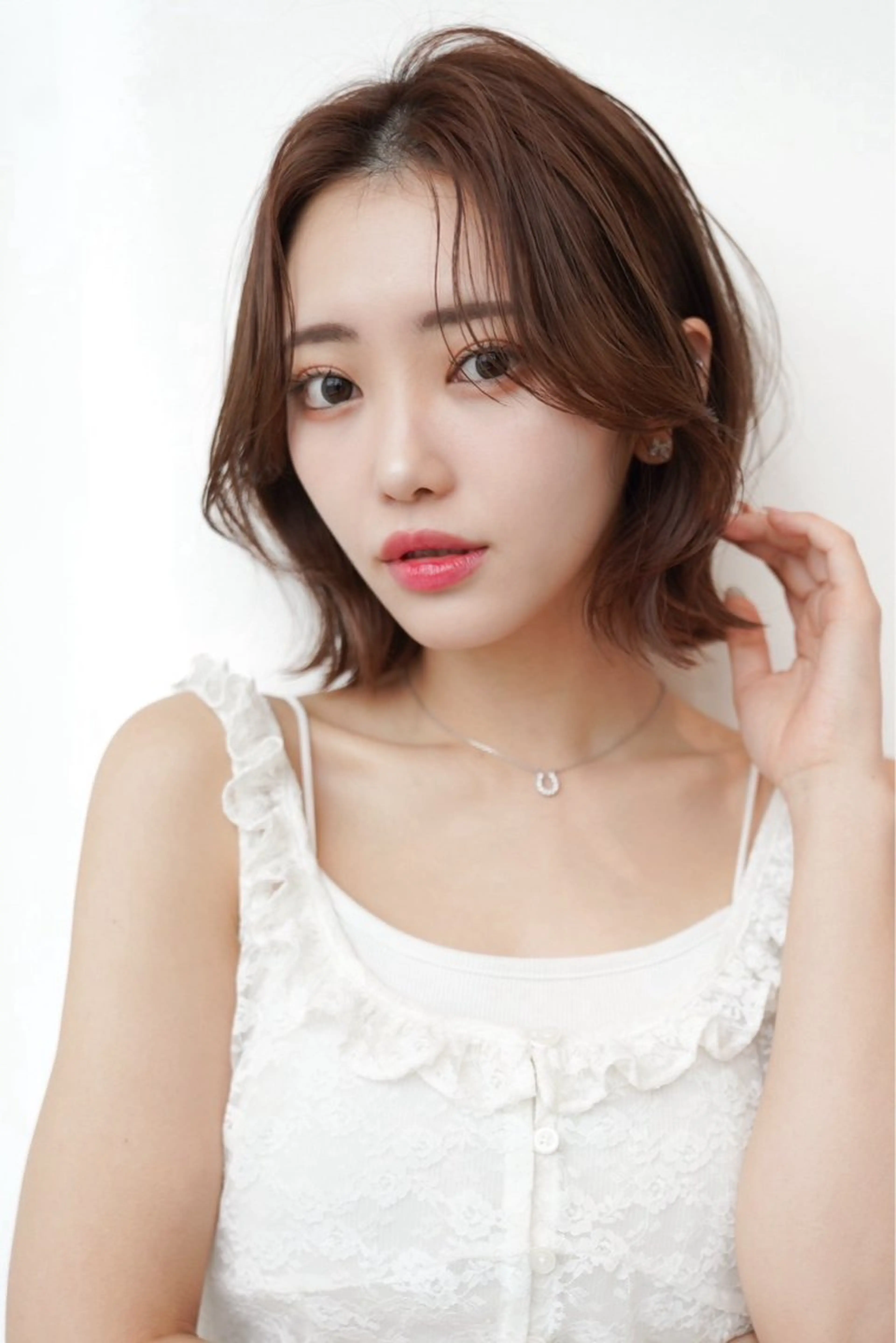 ショート カラー カット ヘアカラー トリートメント 渋谷ボブ/レイヤー ボブ田中航平のヘアスタイル