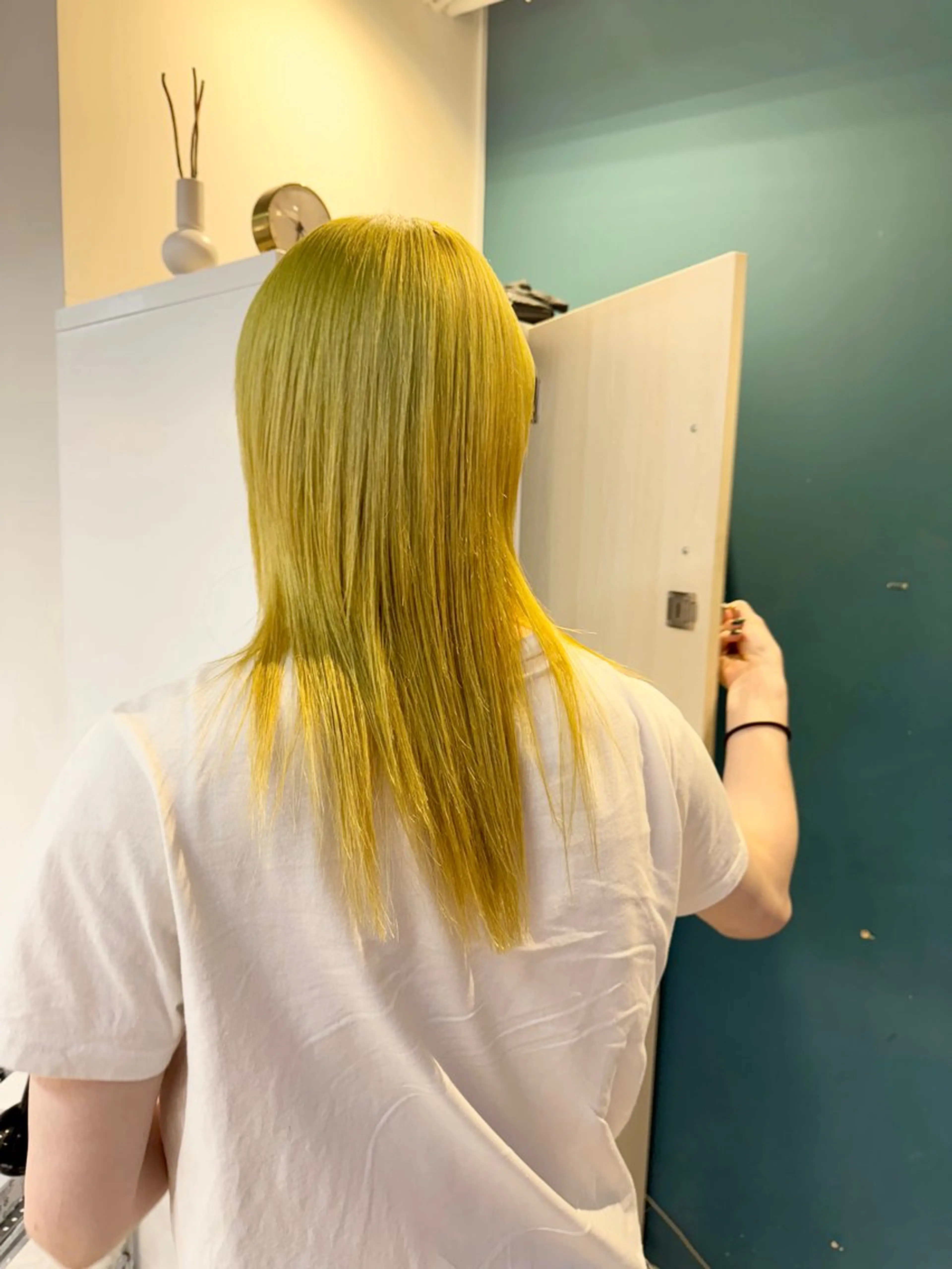 ロング カラー メンズ カット ヘアカラー 透明感カラー/ハイト ーン/メイク/umiのヘアスタイル