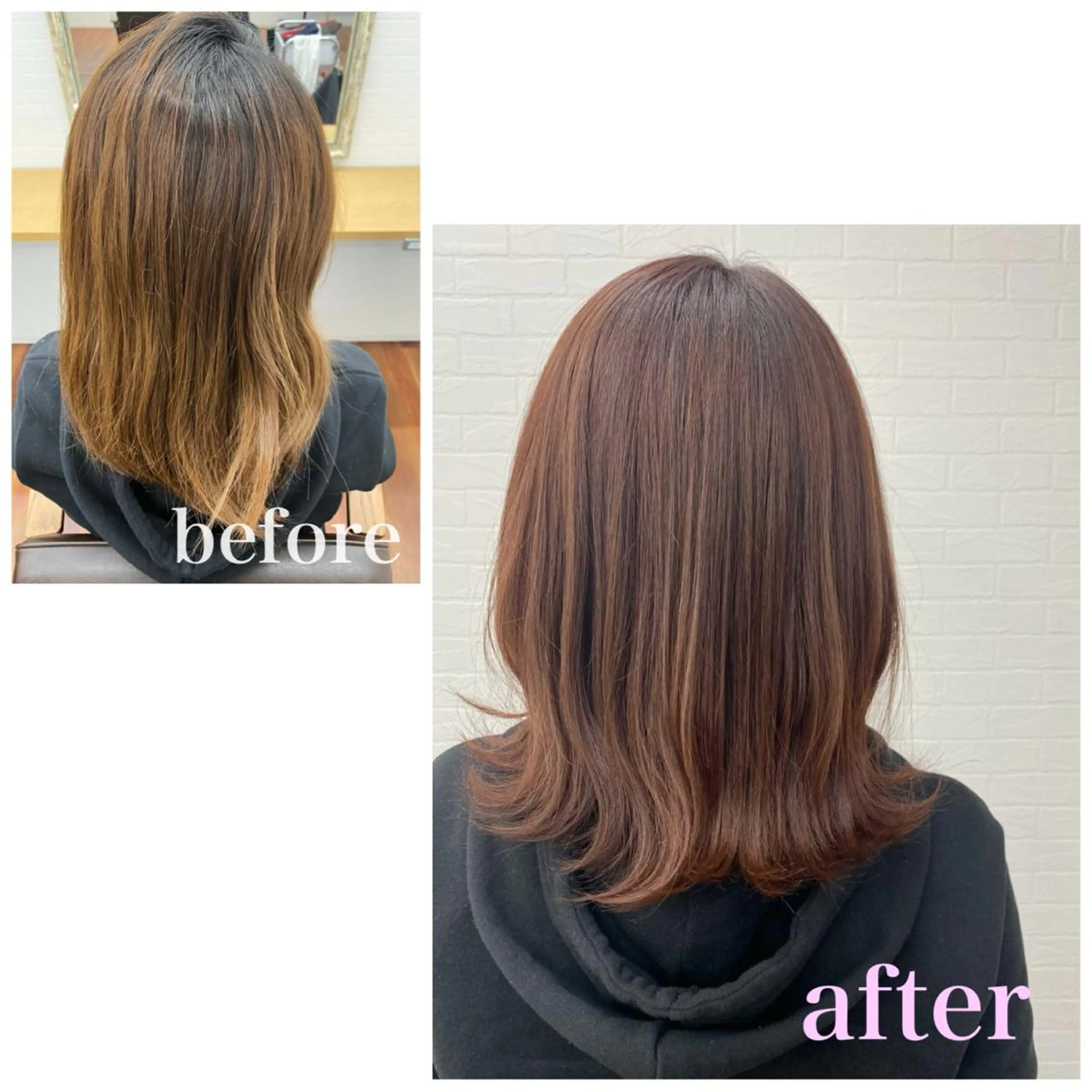 ミディアム カラー GRANLUSSO 〜グランルッソ駅前店所属・木口 嘉美のヘアスタイル