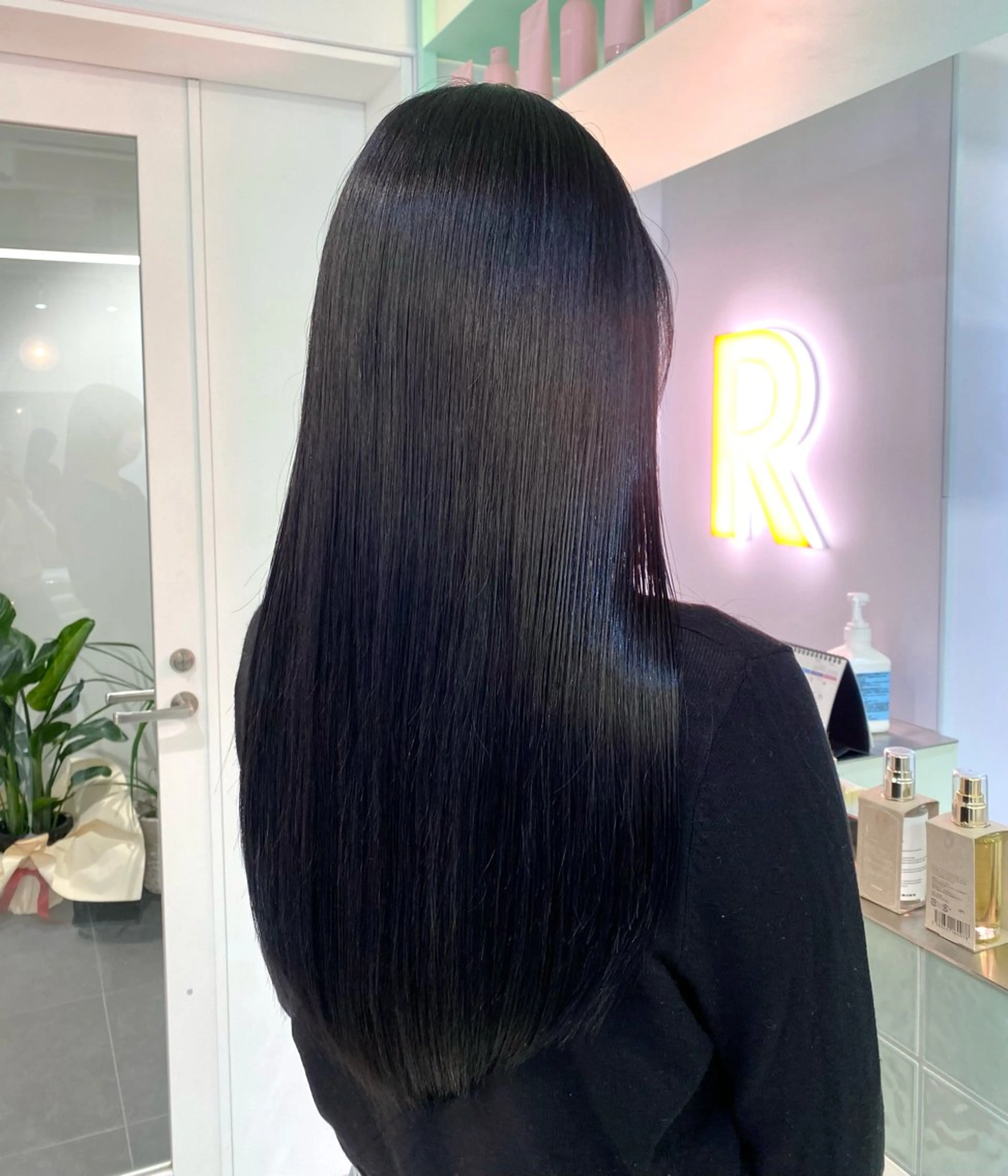 ロング ヘアカラー R 横浜【アール】所属・ハイトーン/韓国 ヘア　momo˚✧₊のヘアスタイル