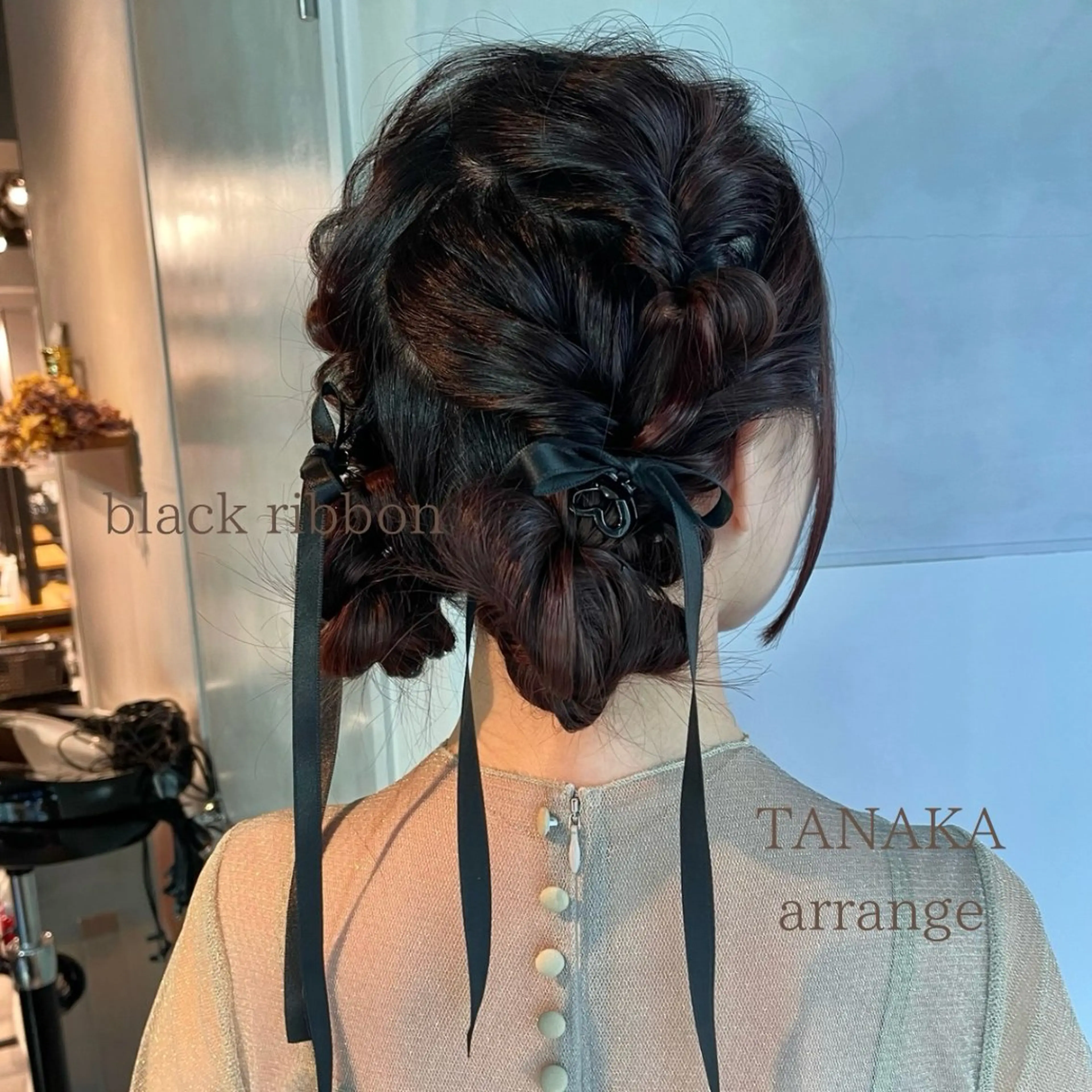 ヘアアレンジ 結婚式・ブライダル 卒業式のヘアスタイル ヘアセット charm《銀座》 ヘアセット/縮毛矯正のヘアスタイル