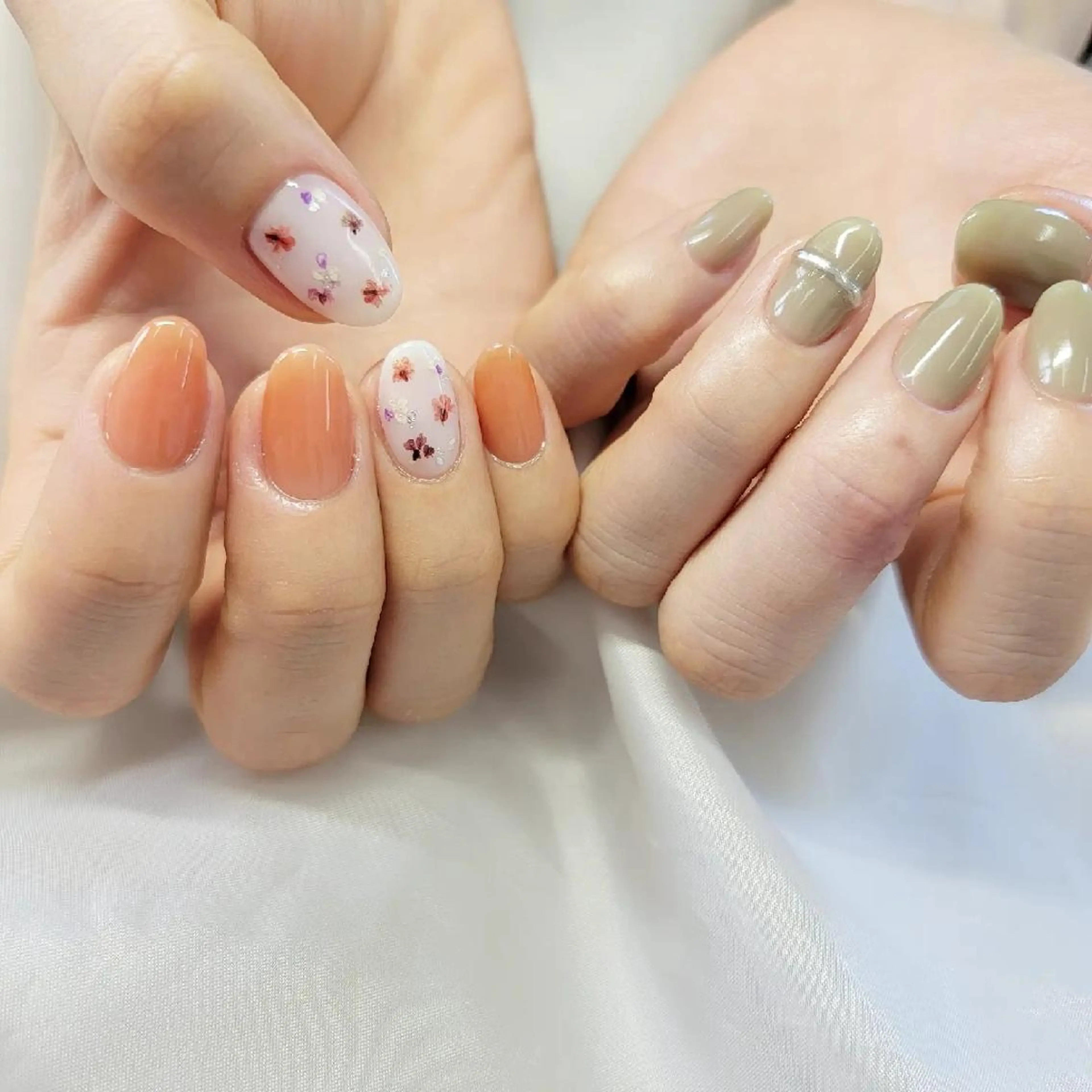 ネイル アートネイル ハンドネイル みよし市 nail salon*pomnal.co所属・Shimada Harukaのネイルデザイン