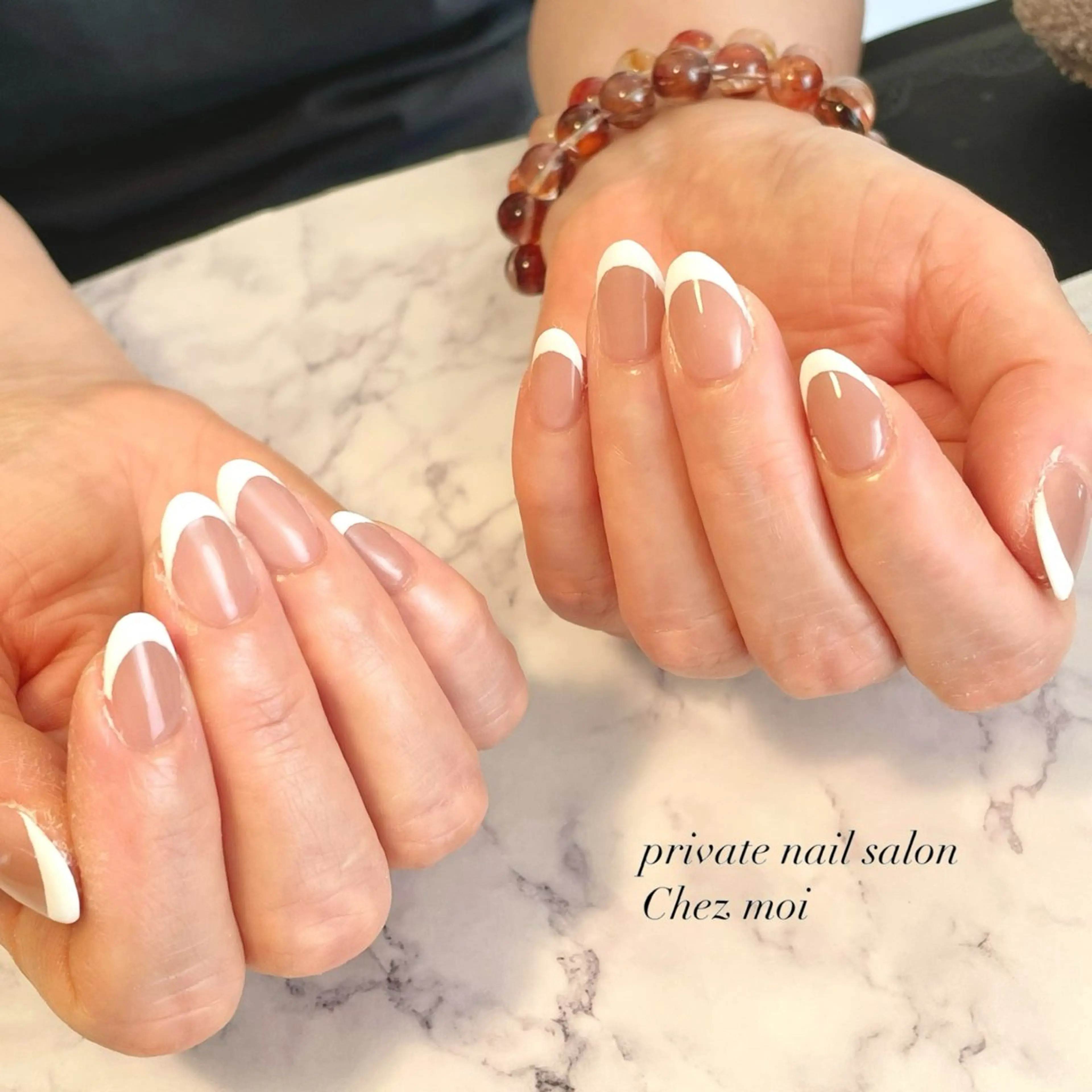 ネイル フレンチネイル KOMINE TOMOKOのネイルデザイン