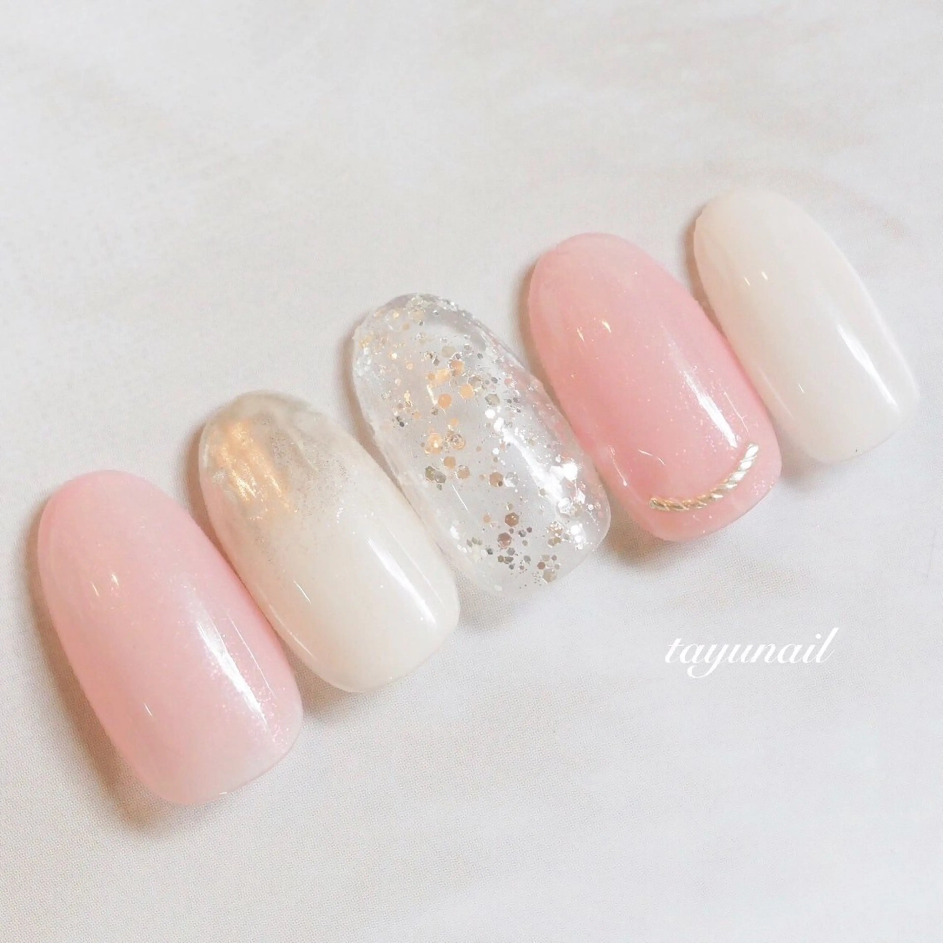 ネイル アートネイル ジェルネイル パラジェル ハンドネイル ネイルサロン・ネイルスクール　たゆnail所属・ネイルサロン 【たゆnail】のネイルデザイン