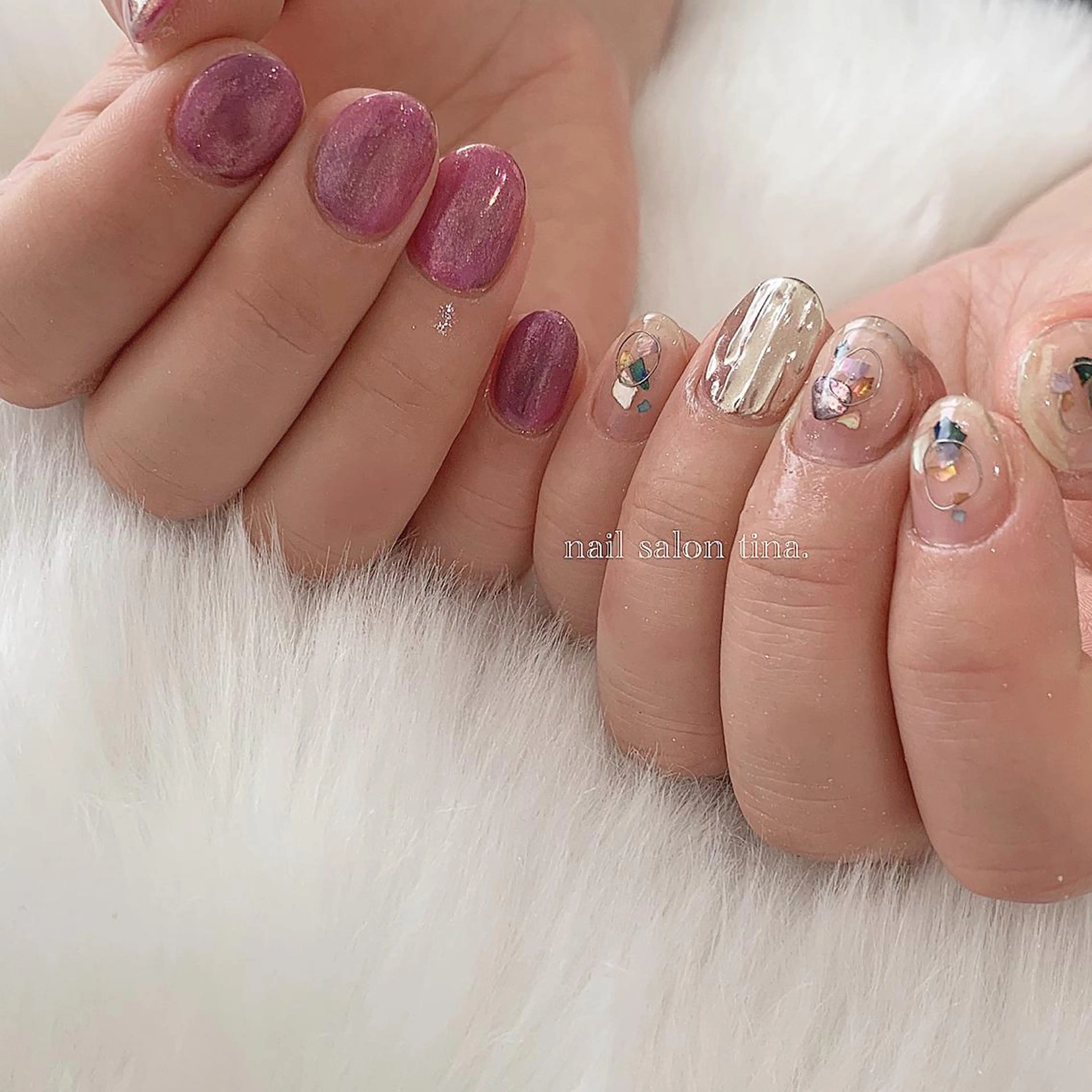 ネイル nail salon tina.所属・中山 はづきのネイルデザイン