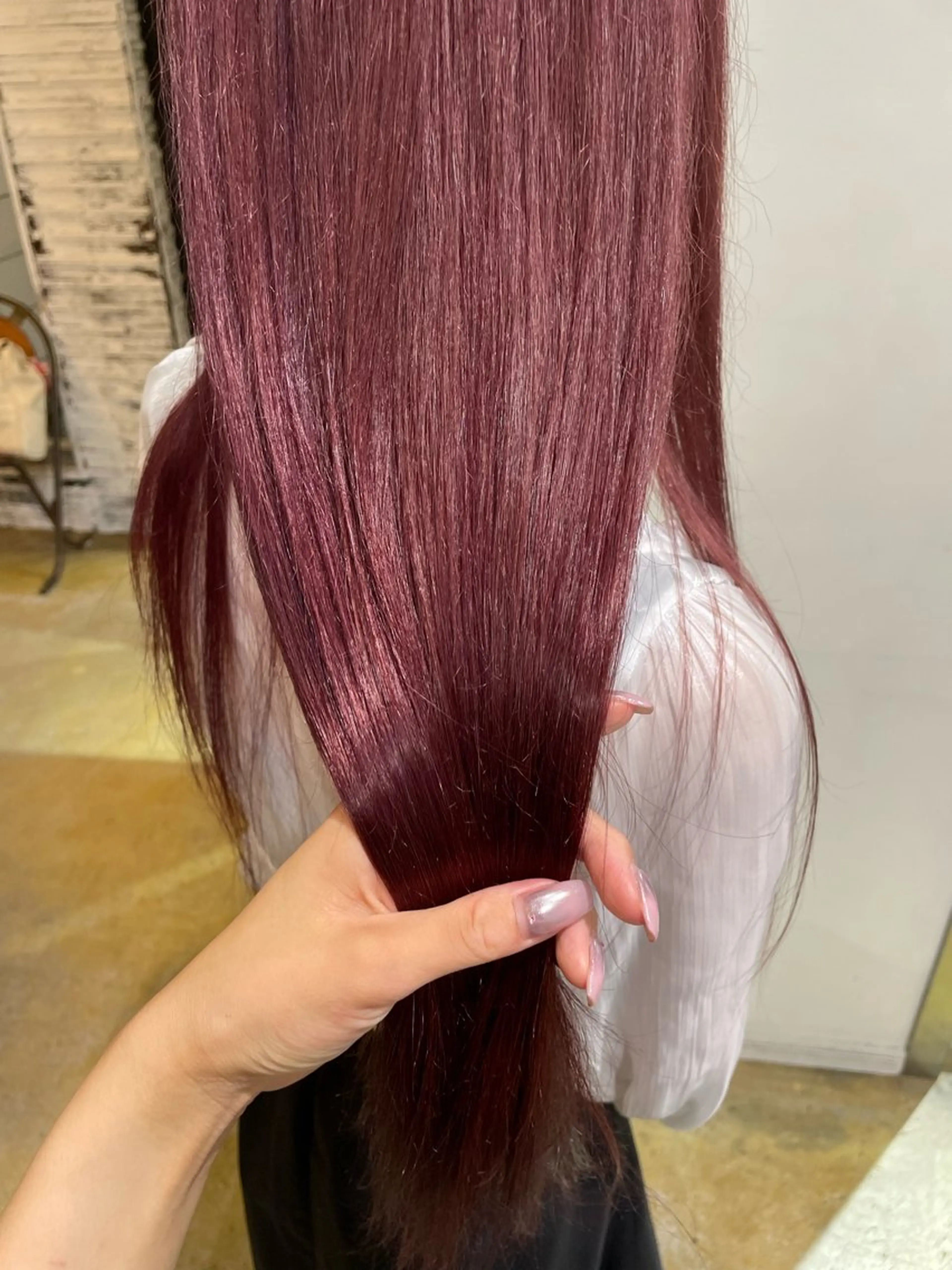 ロング ヘアカラー アイブロウリフト パーマモデル/はなの眉毛・アイブロウイメージ