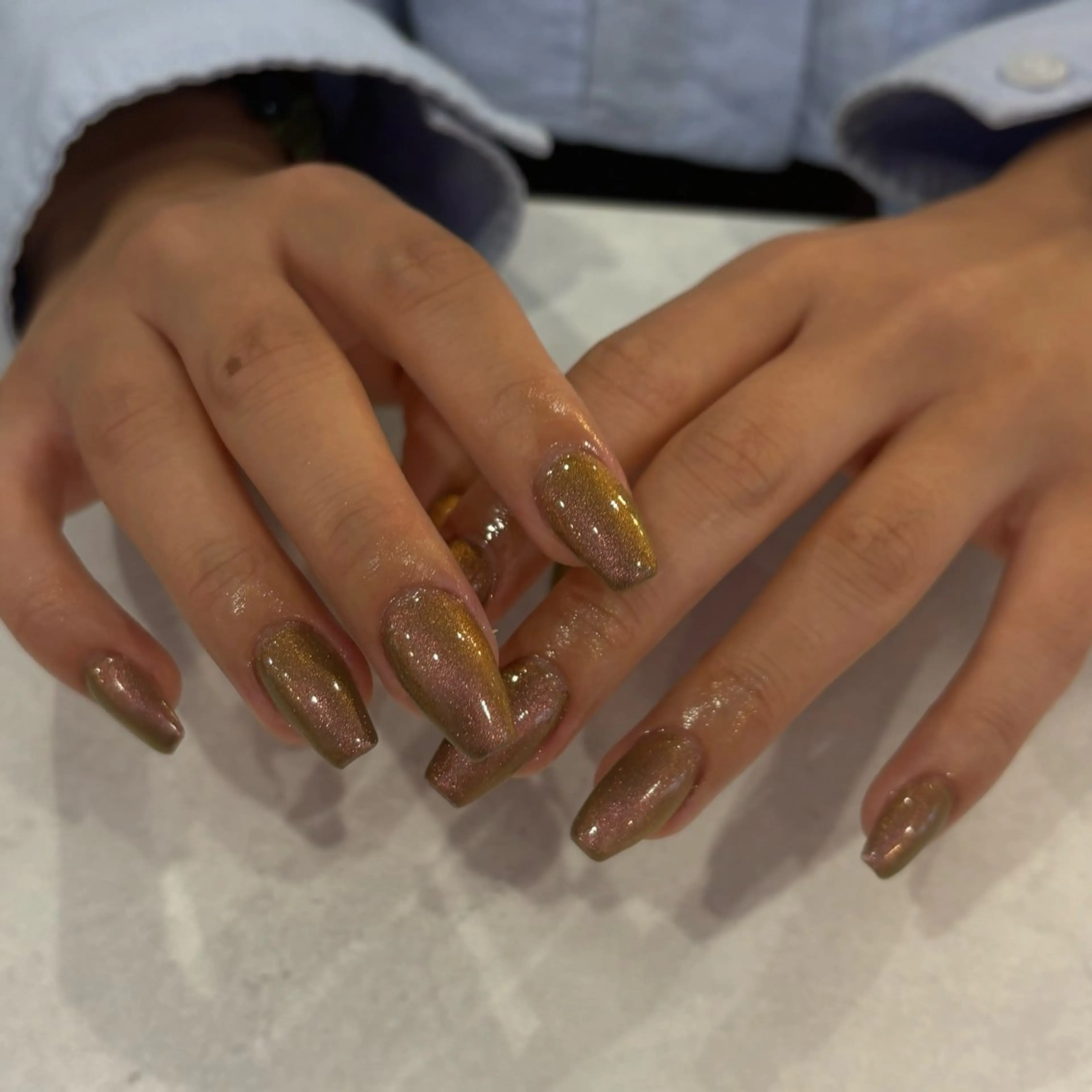 ネイル 0203ムニムサン 💙Honokaのネイルデザイン