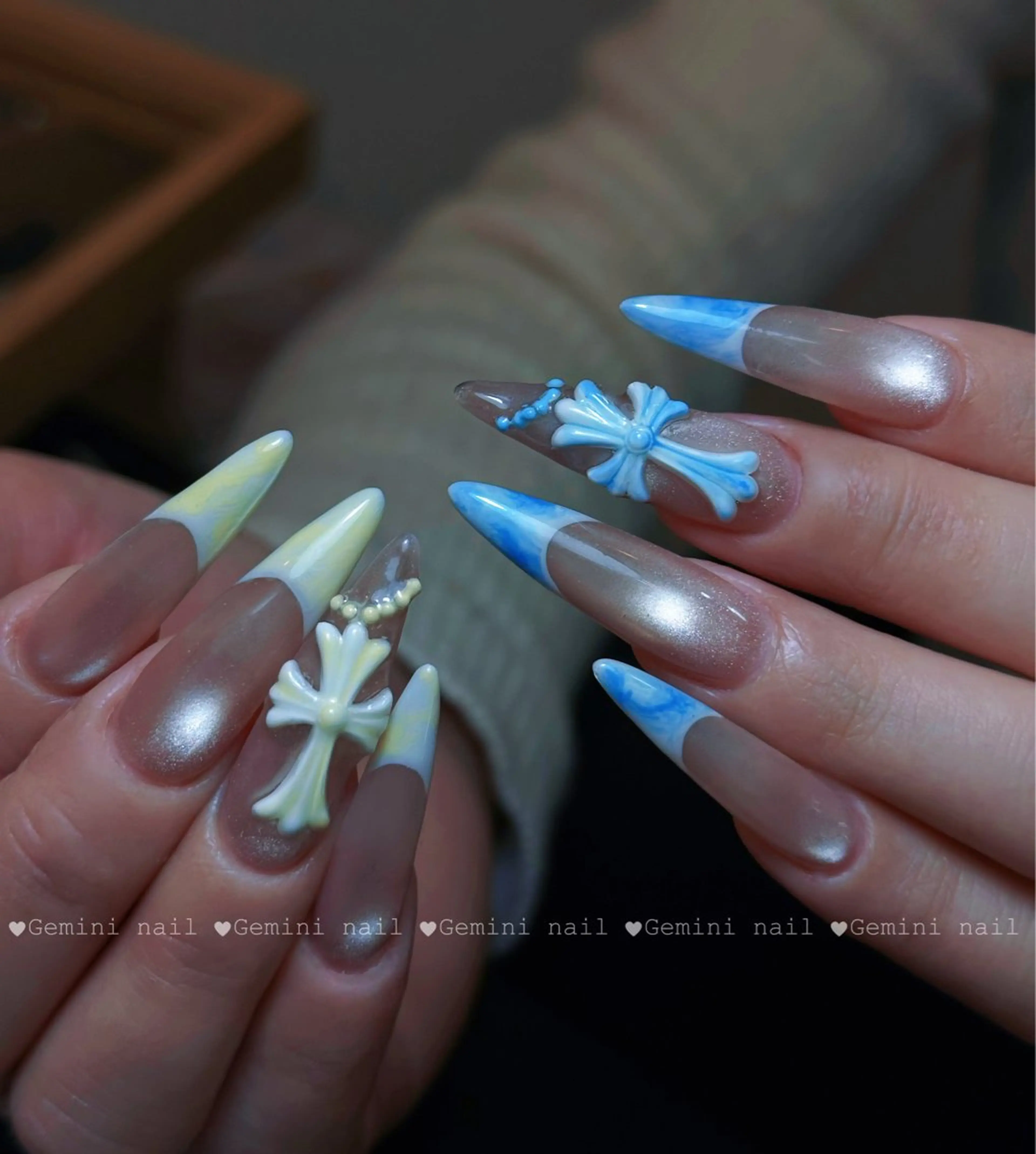 ネイル ハンドネイル Gemini nailのネイルデザイン