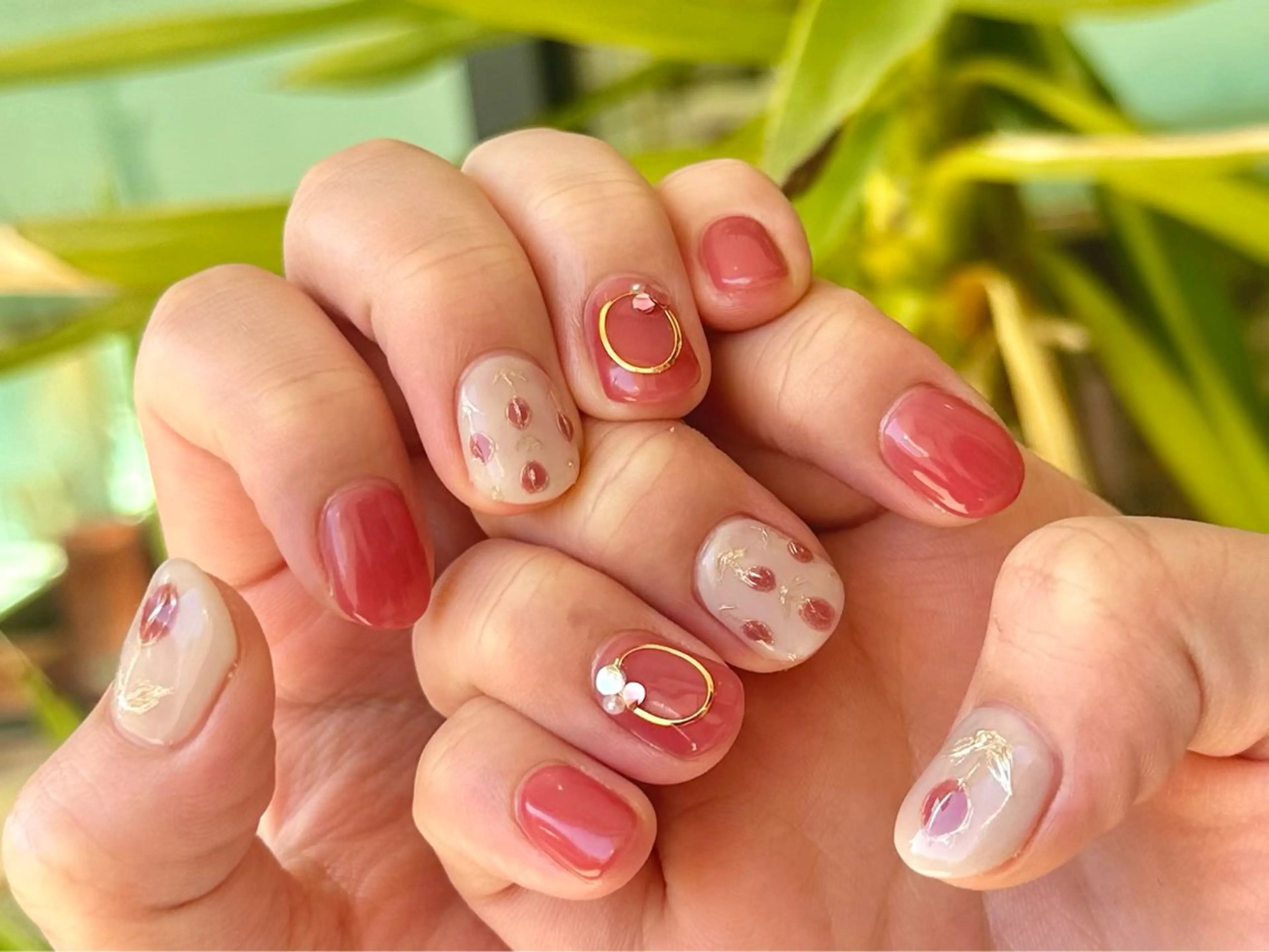 ネイル ピンク ハンドネイル エムスラッシュセンター南sol所属・kano🫧 指名No.1💫のネイルデザイン