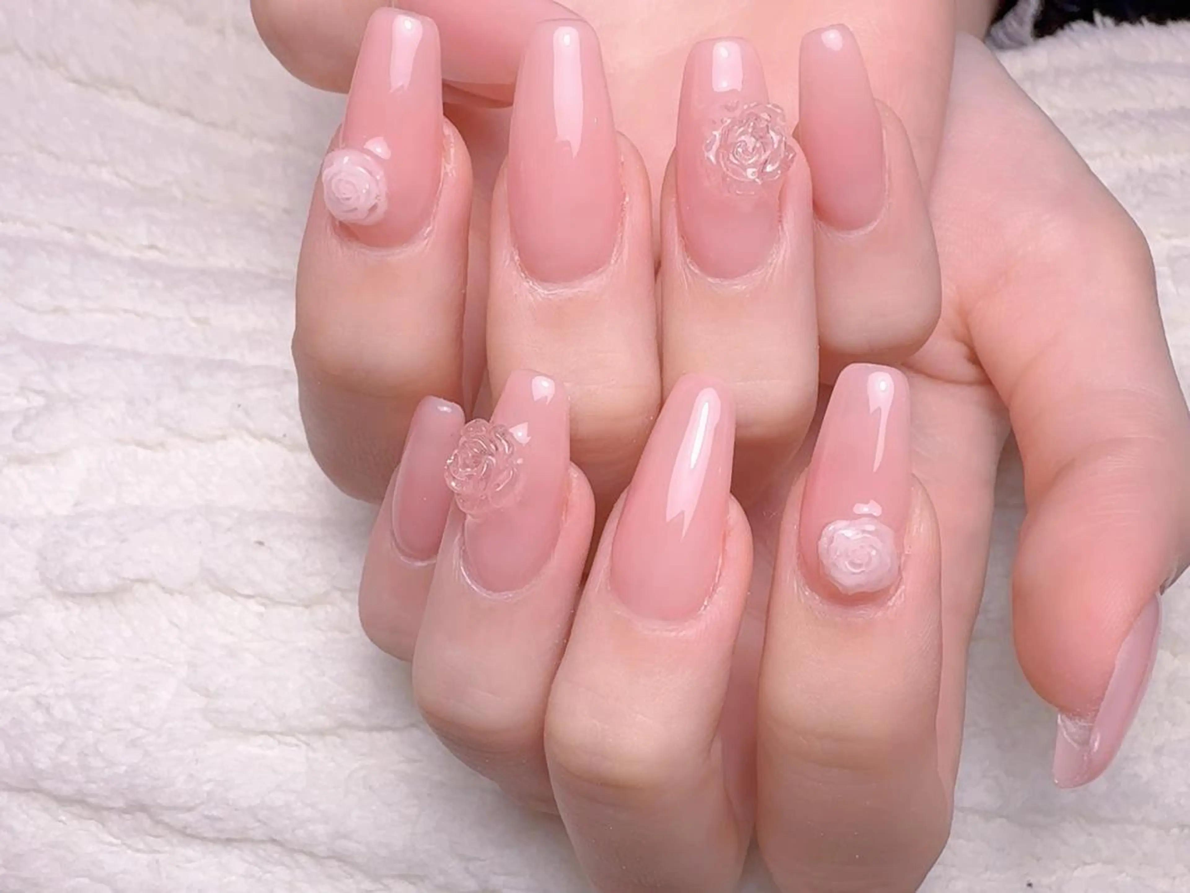 ネイル ワンカラーネイル ネイルチップ ハンドネイル cat‘s nail🐈‍⬛のネイルデザイン