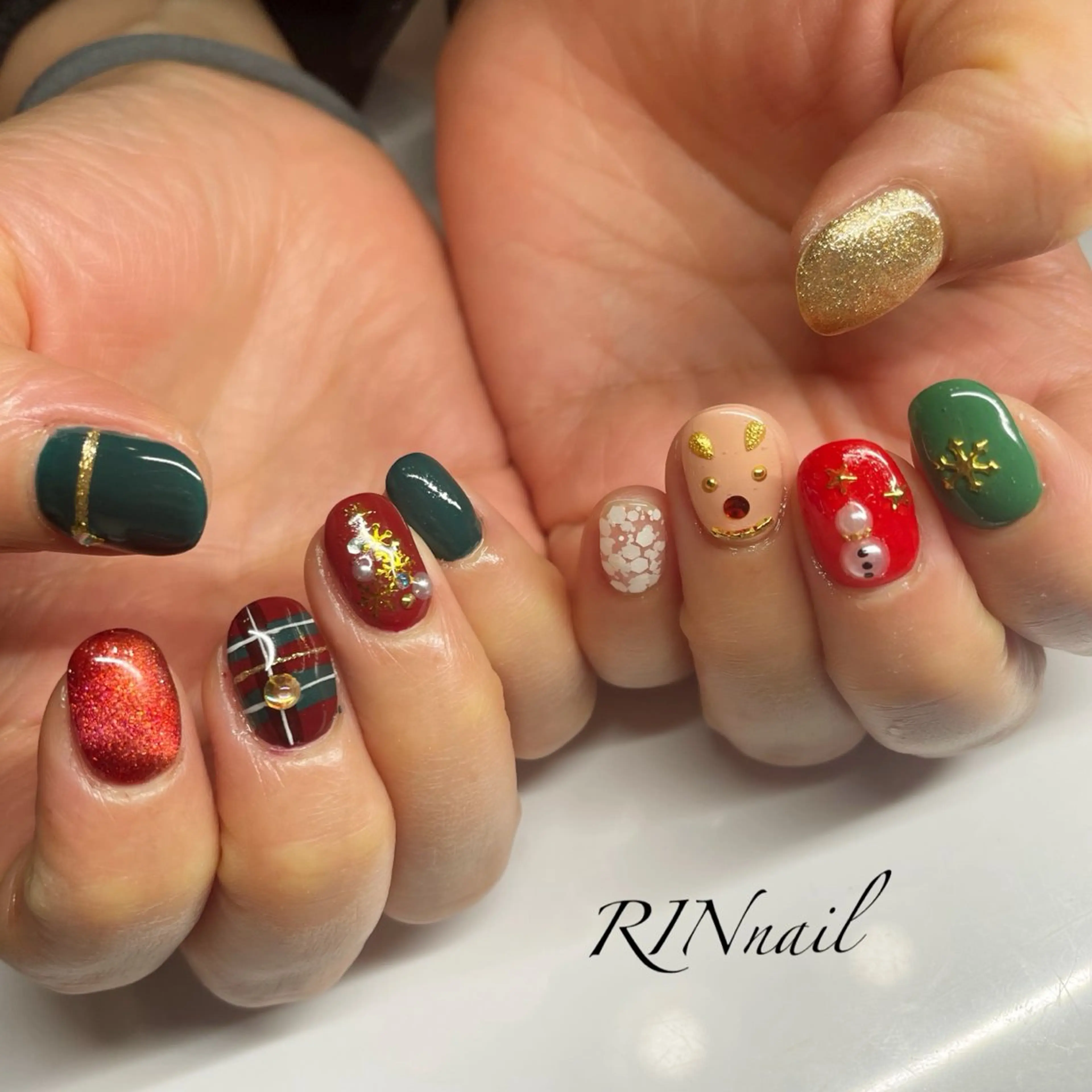 ネイル ハンドネイル ハンドケア RIN HOMEnailのネイルデザイン