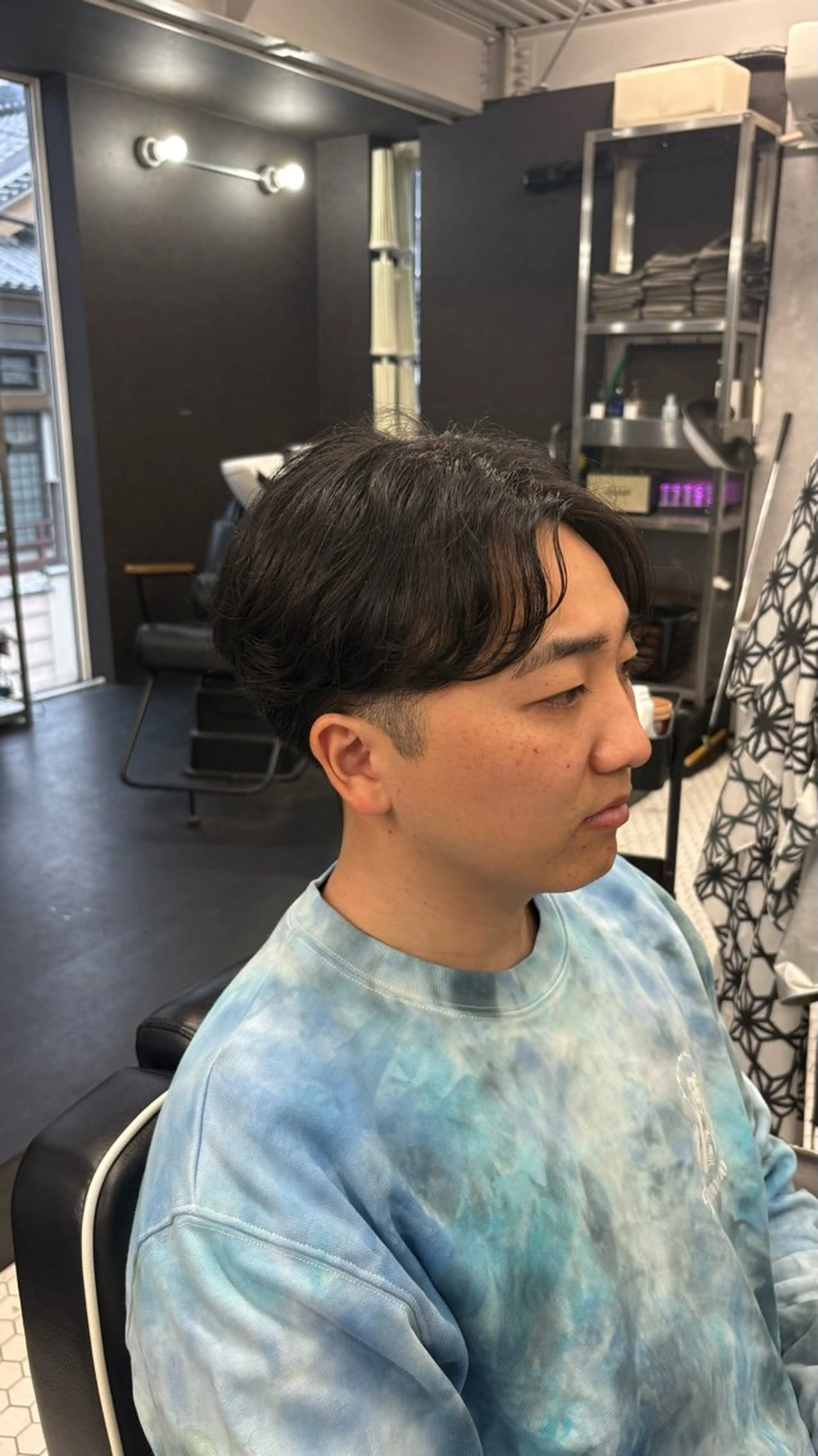 メンズ カット パーマ 💎RIPLAY 田中凜鳳💎のヘアスタイル