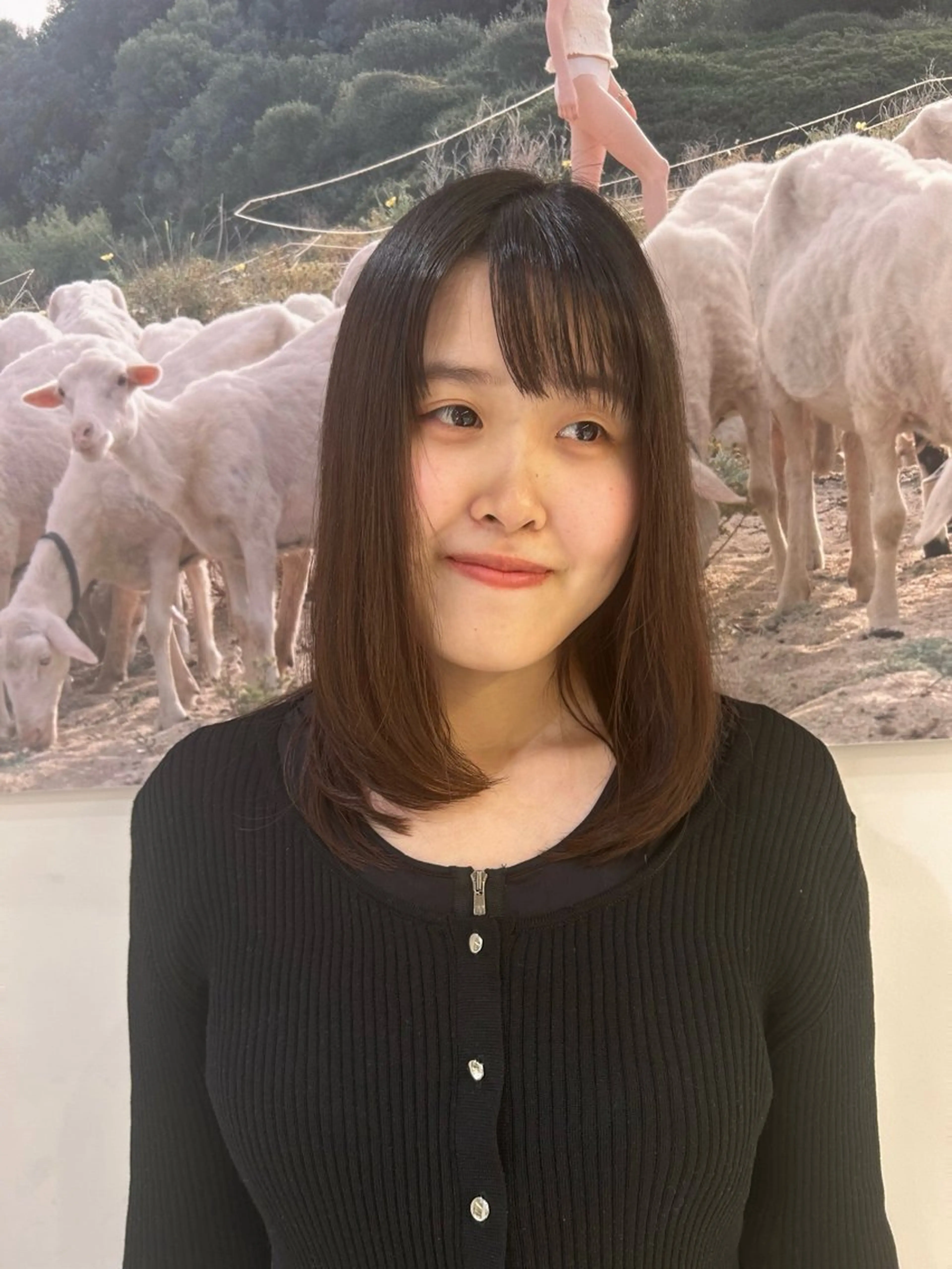 パーマ 白岩 君予のヘアスタイル