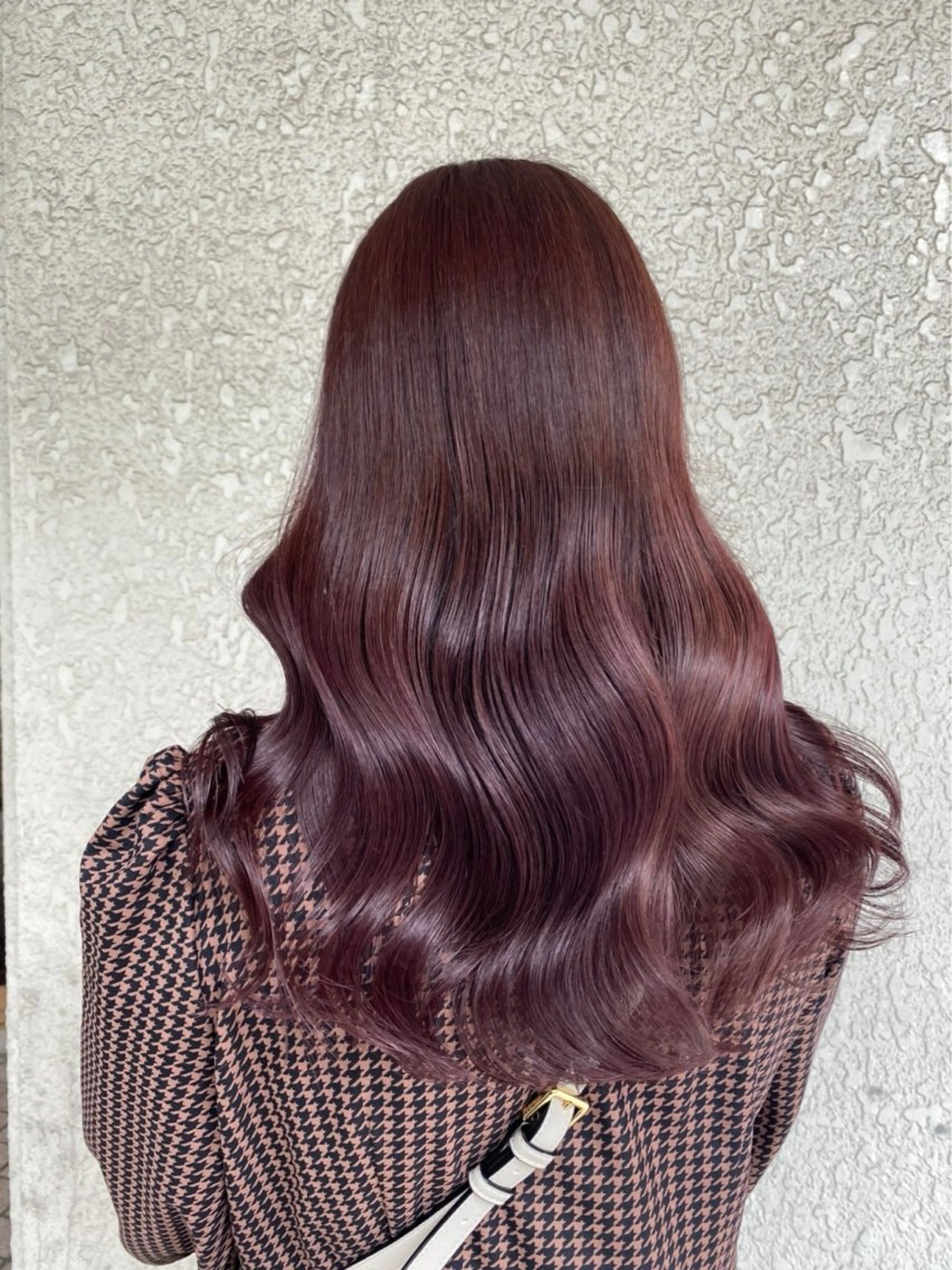 ロング ヘアカラー 色気ある大人カラー /ブリーチなしのヘアスタイル