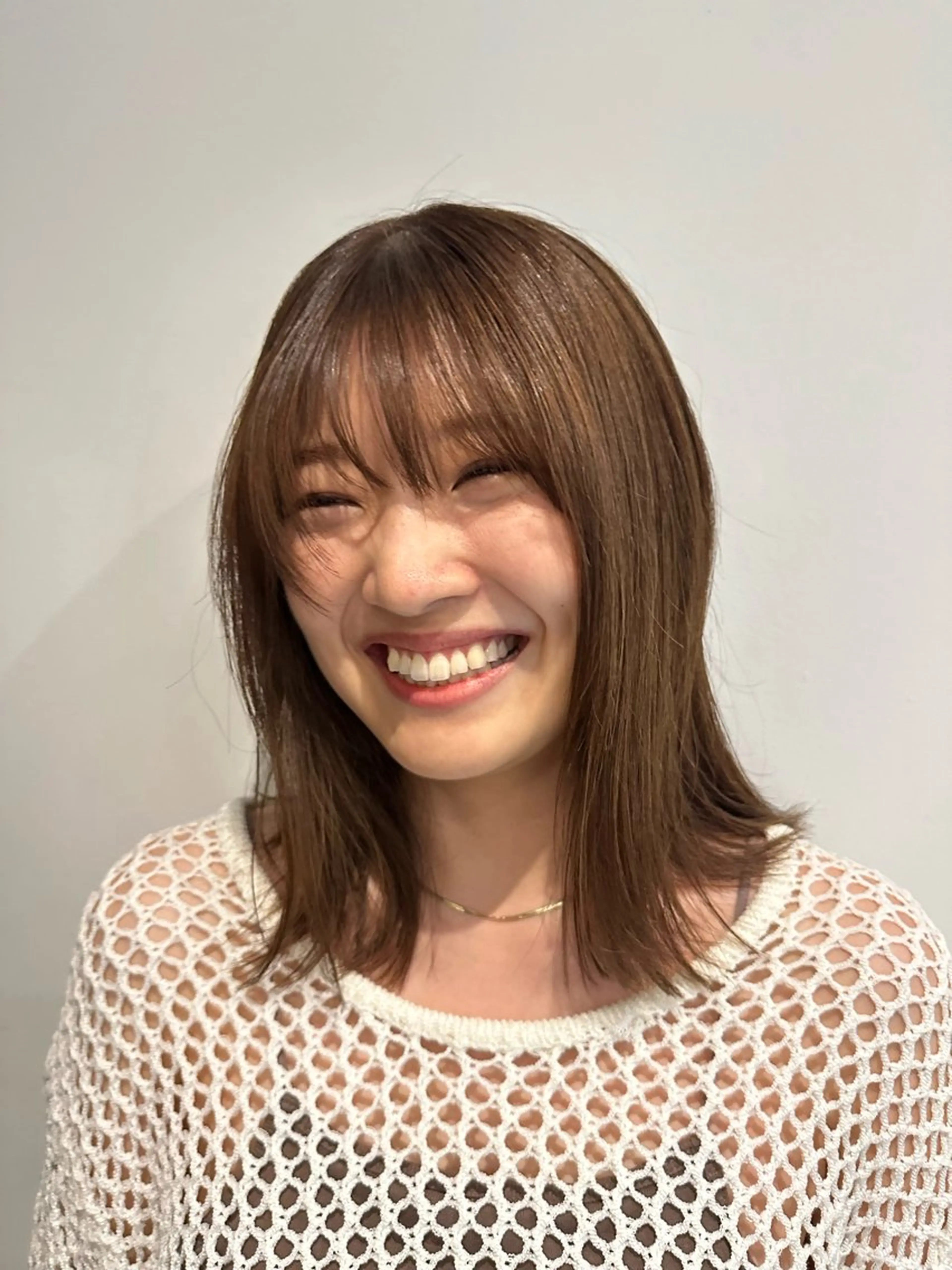 ミディアム カラー カット ヘアカラー トリートメント 大人ショート/鎌倉/ 似合わせ/不動のヘアスタイル