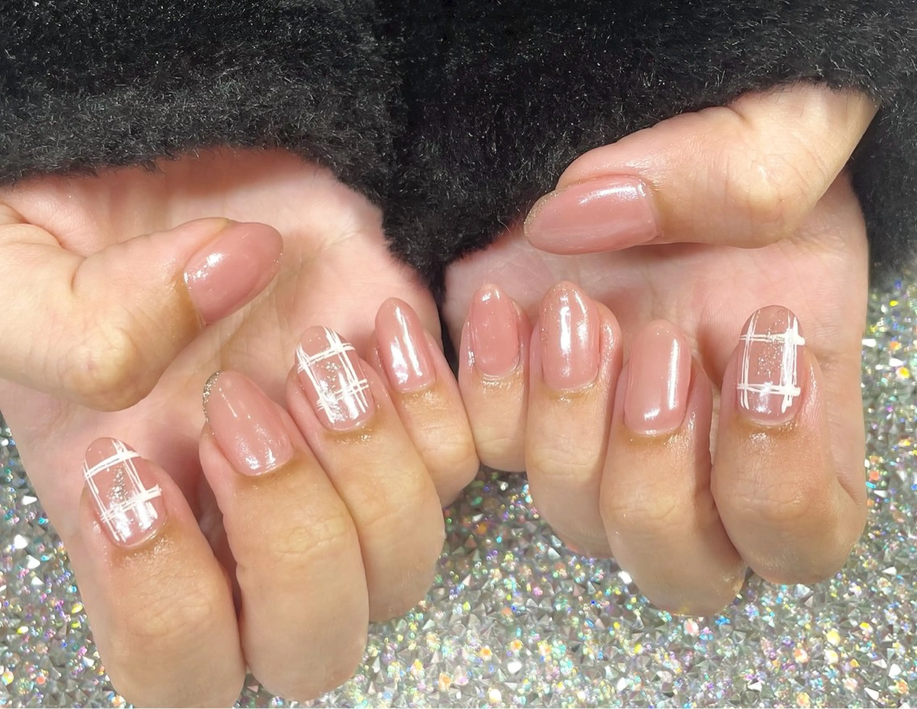 セミロング BURGUNDY 🌹eriのネイルデザイン