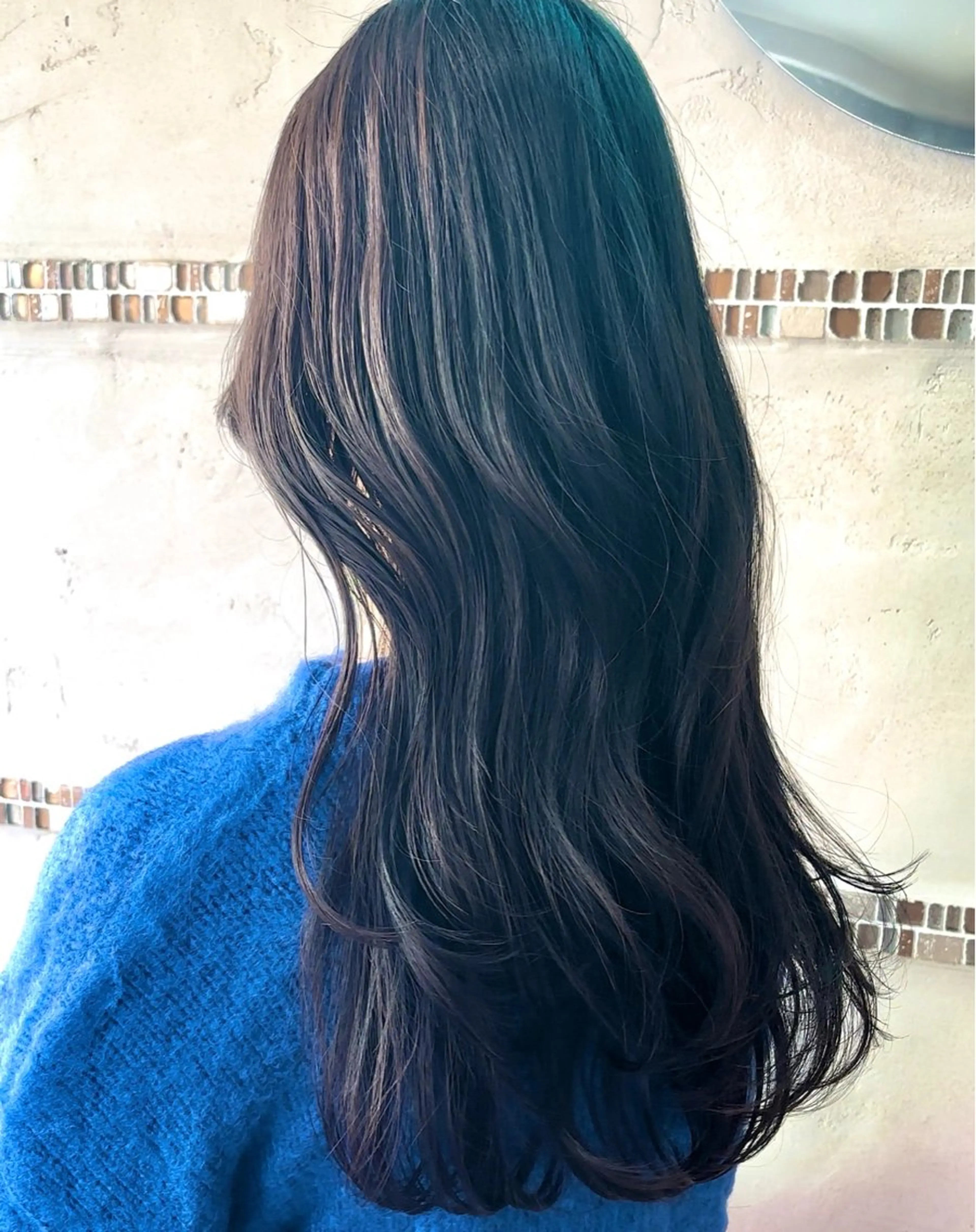 ロング カット ヘアカラー トリートメント 🩵顔まわり似合わせ 久保田せな🩵のヘアスタイル