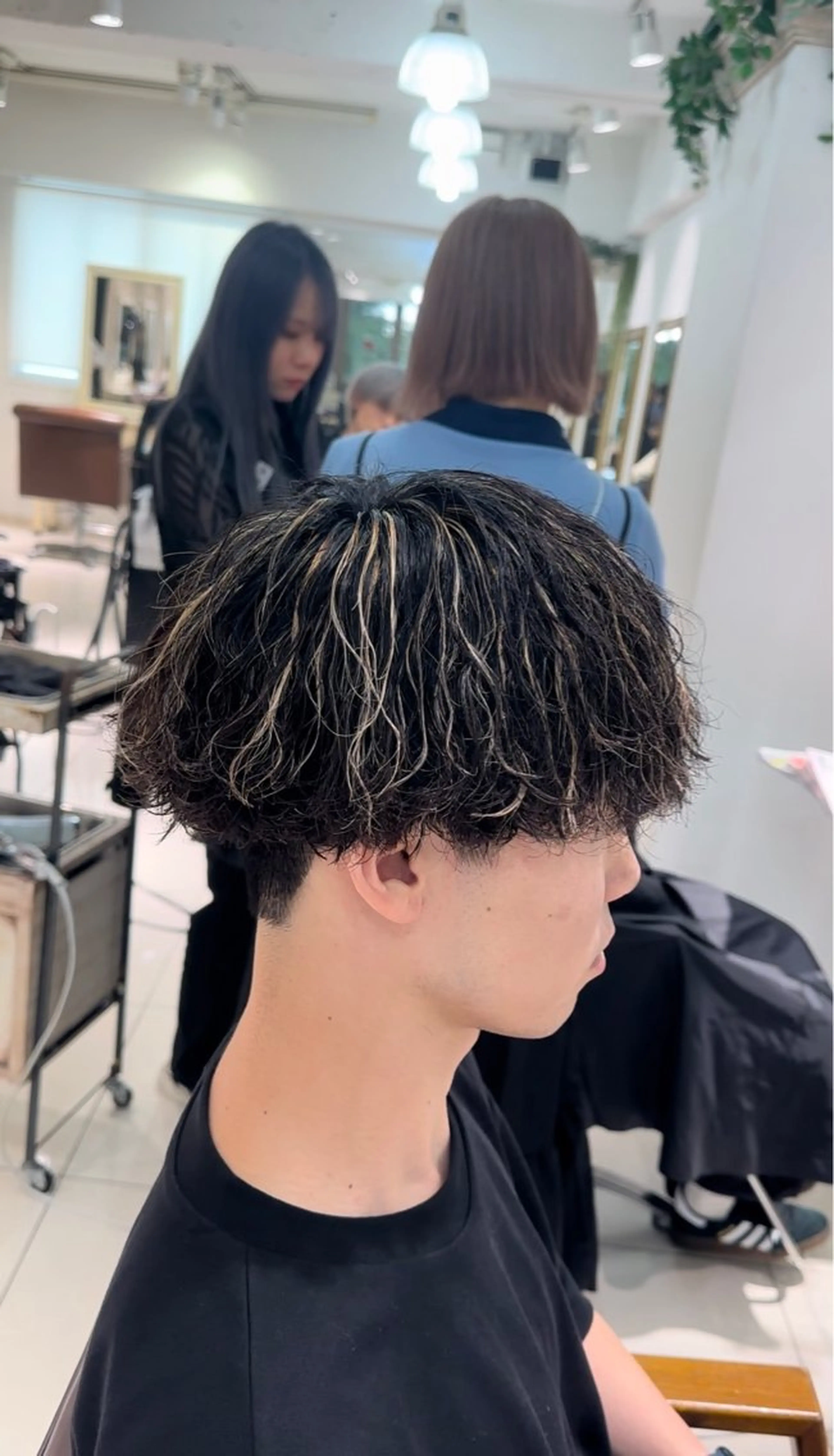 メンズ SALOWIN渋谷caldo店B1所属・岐津公太 メンズ縮毛矯正のプロのヘアスタイル