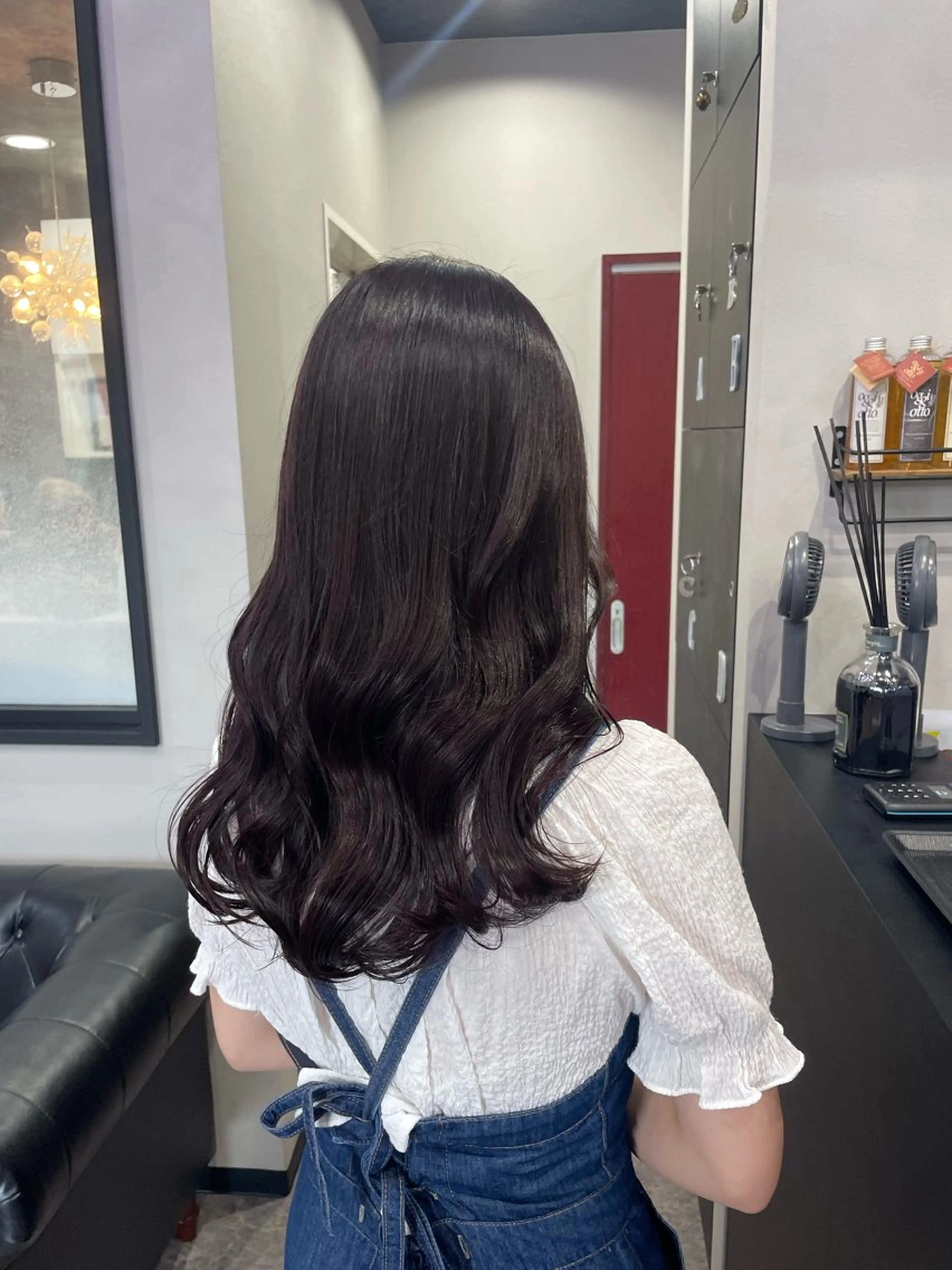 ロング カラー ヘアカラー 友滝 真菜美のヘアスタイル