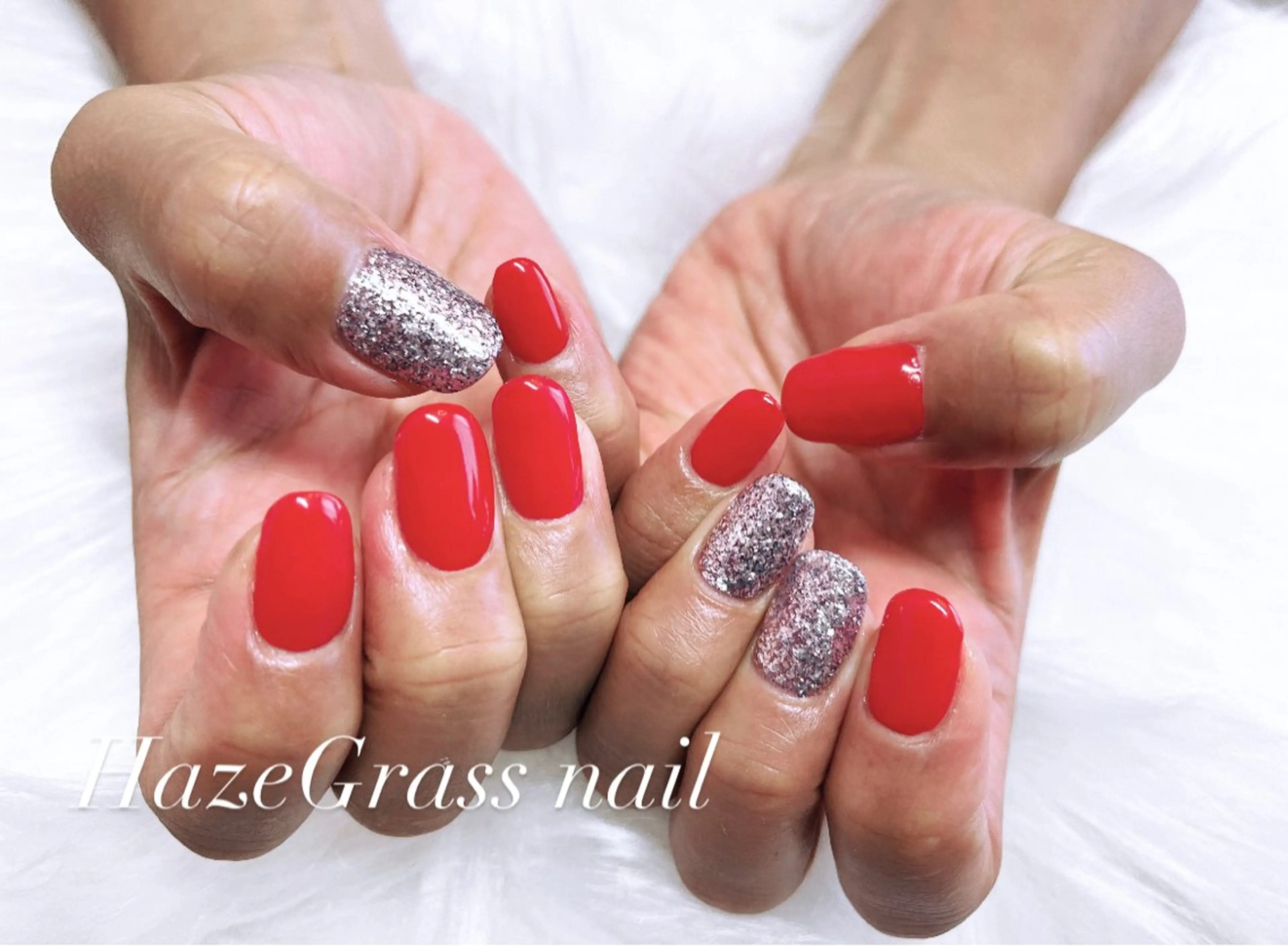 ミディアム HazeGrass NAILのネイルデザイン