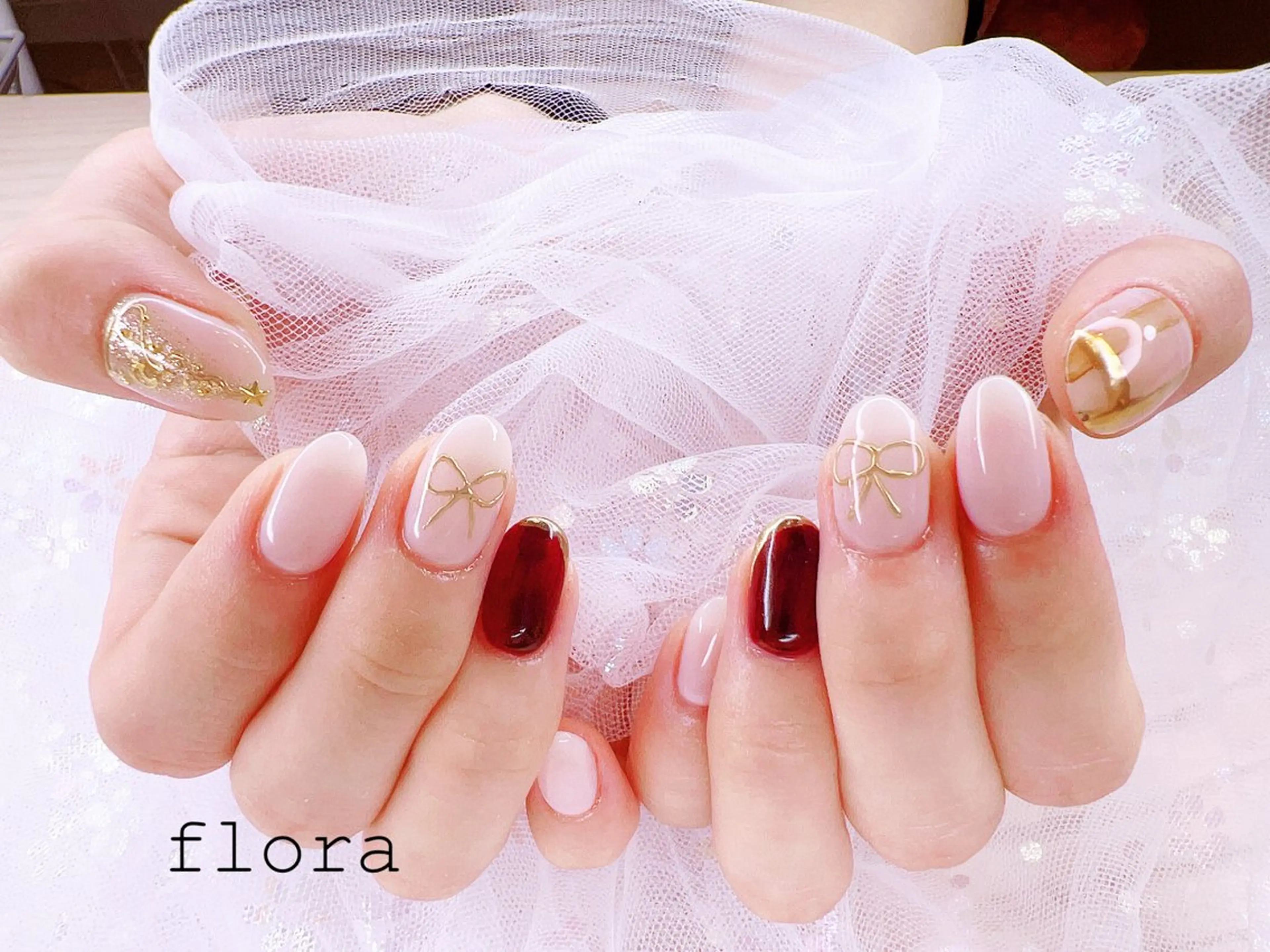 ネイル flora nailのネイルデザイン