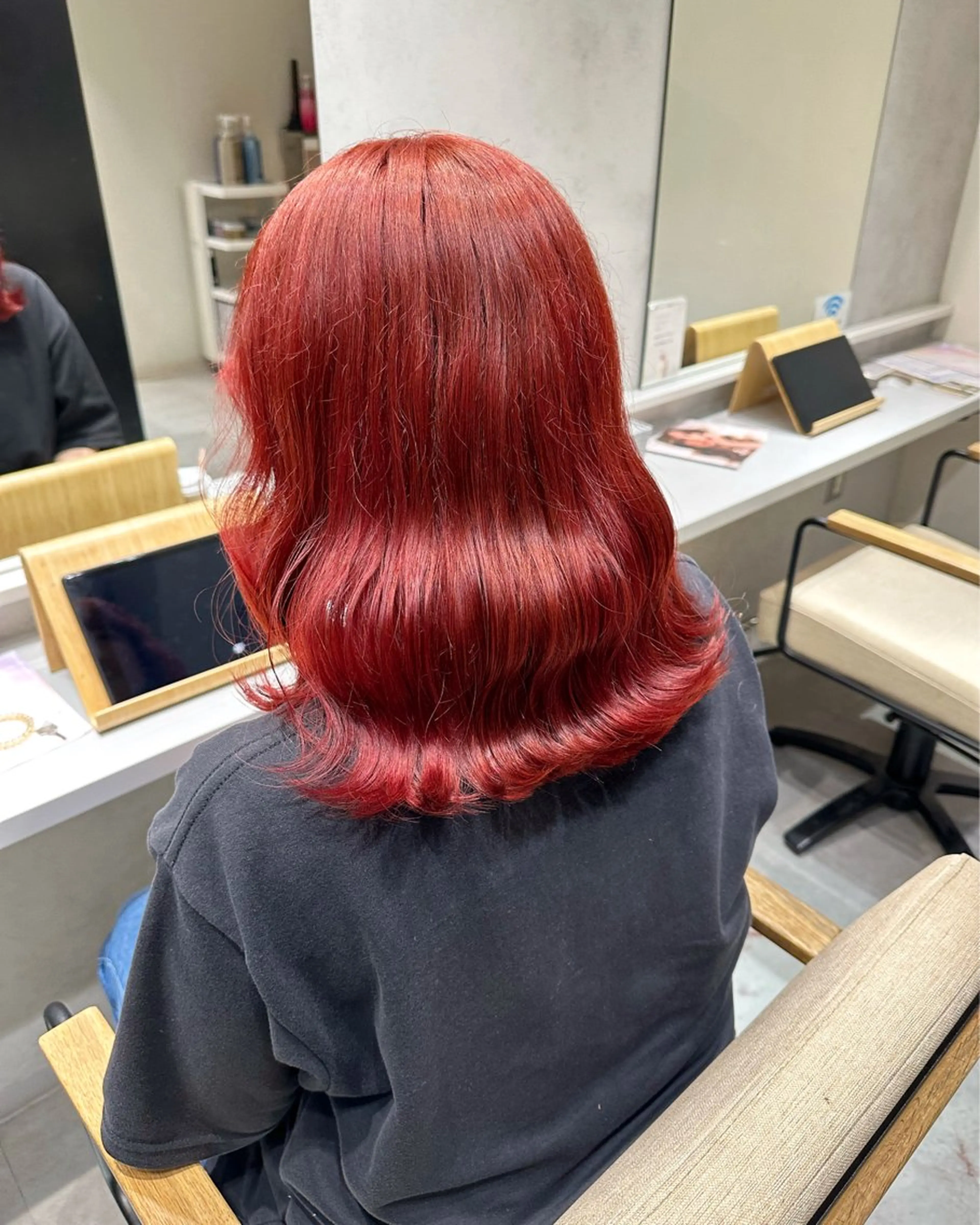 ミディアム カラー Maria 梅田/デザインカラーのヘアスタイル