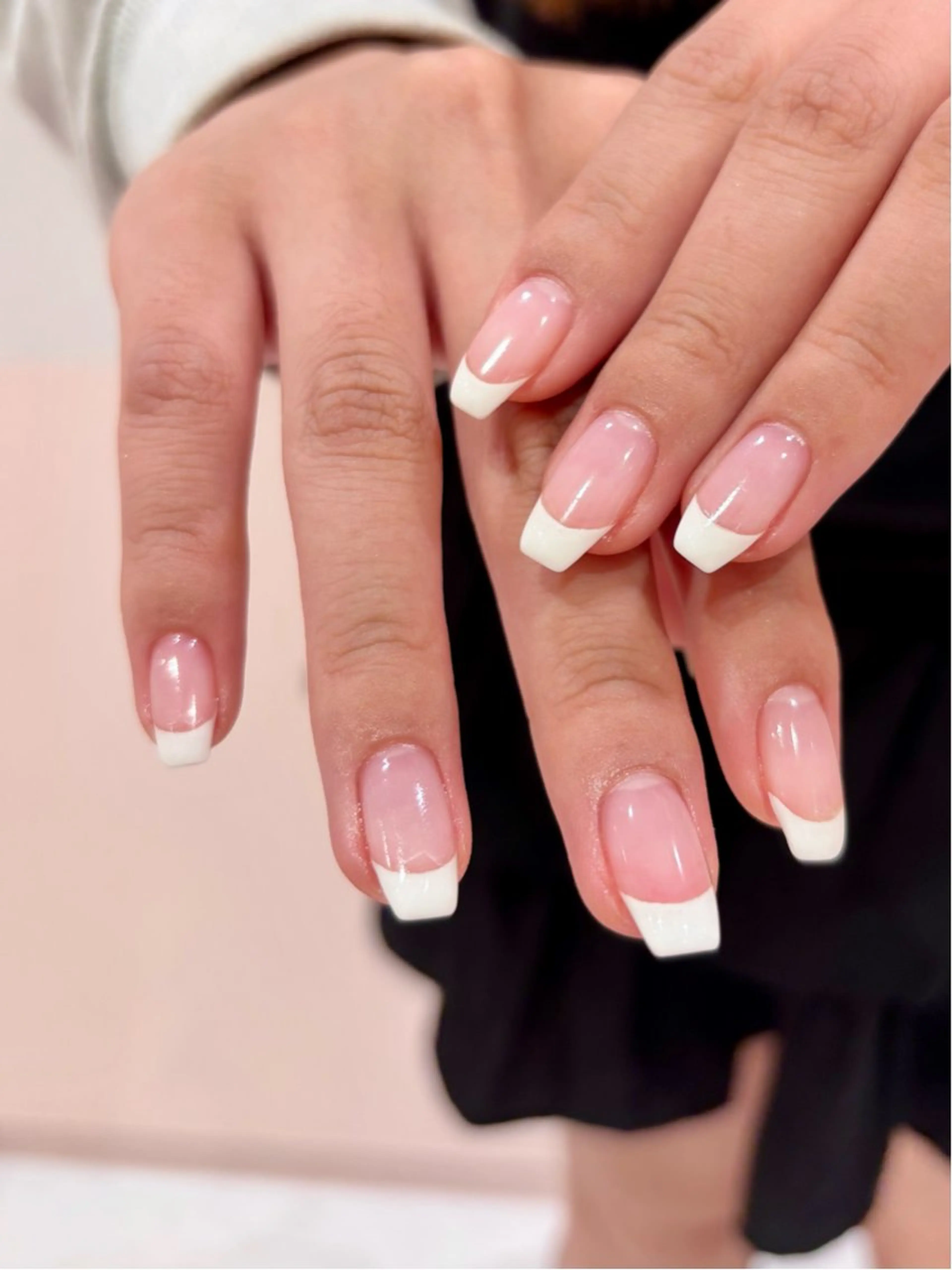 ネイル フレンチネイル LUCY心斎橋/ 💍Saki💍のネイルデザイン