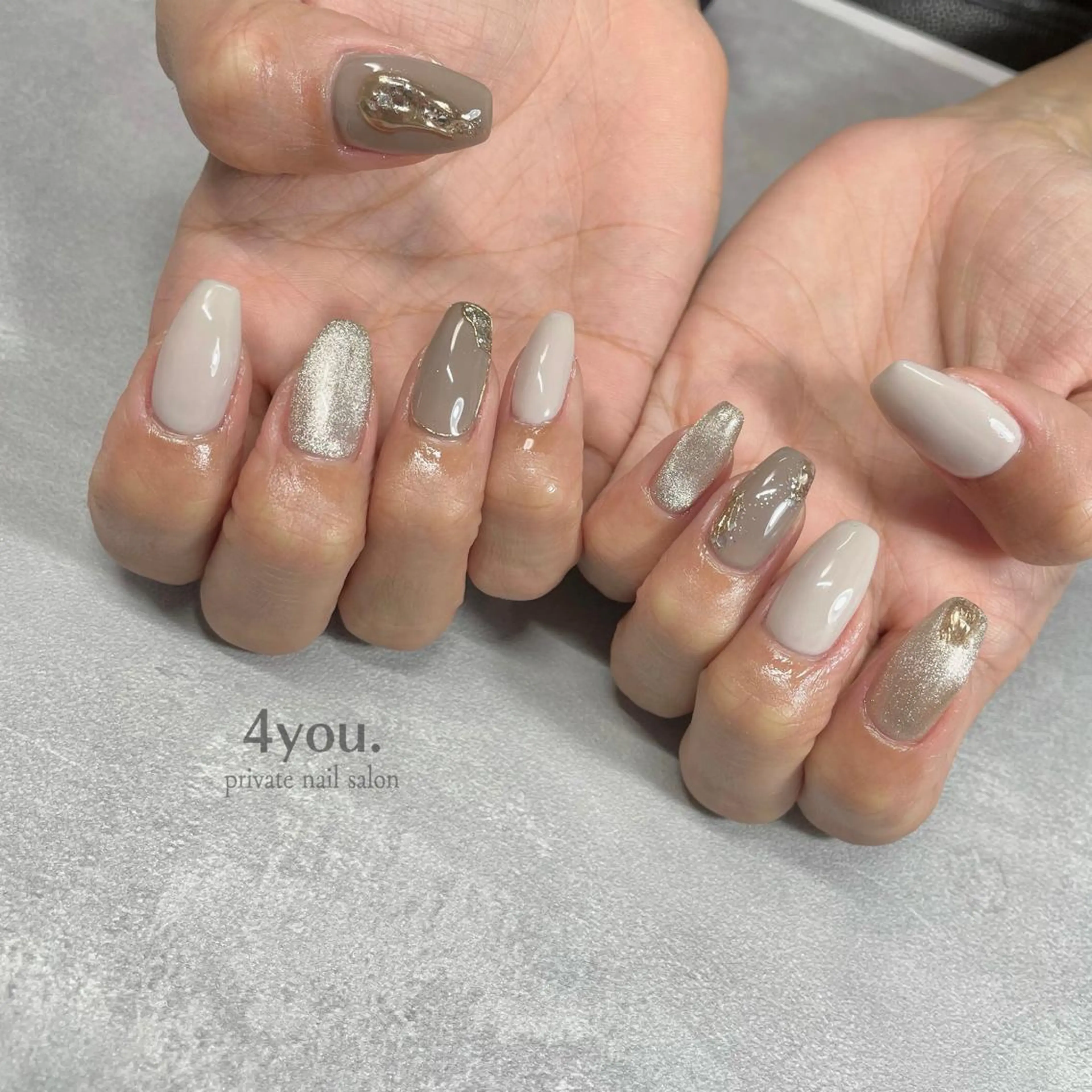 ネイル nail salon ４ｙｏｕ．のネイルデザイン