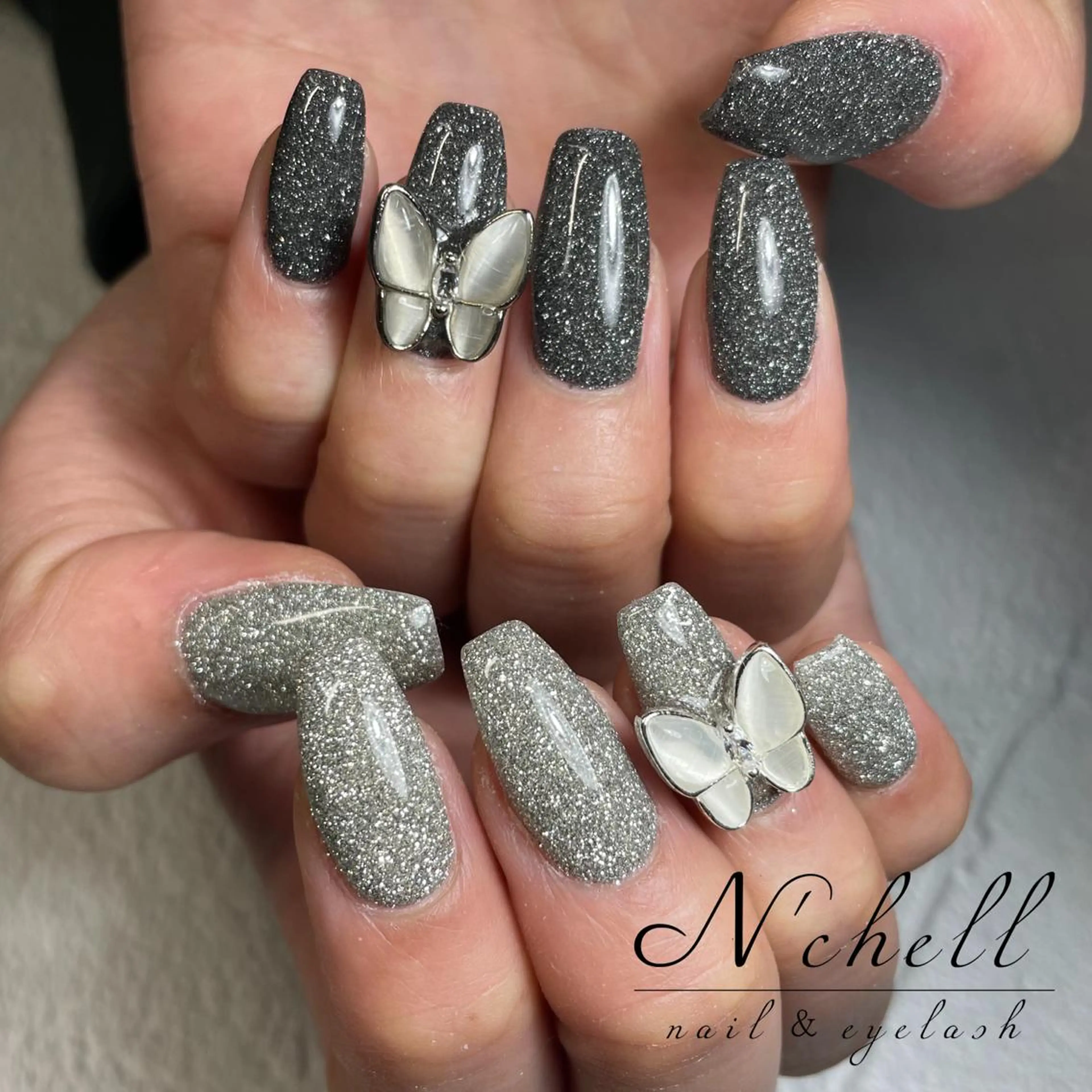 🦋フラッシュネイル ワンカラー🦋【オフなし】の写真