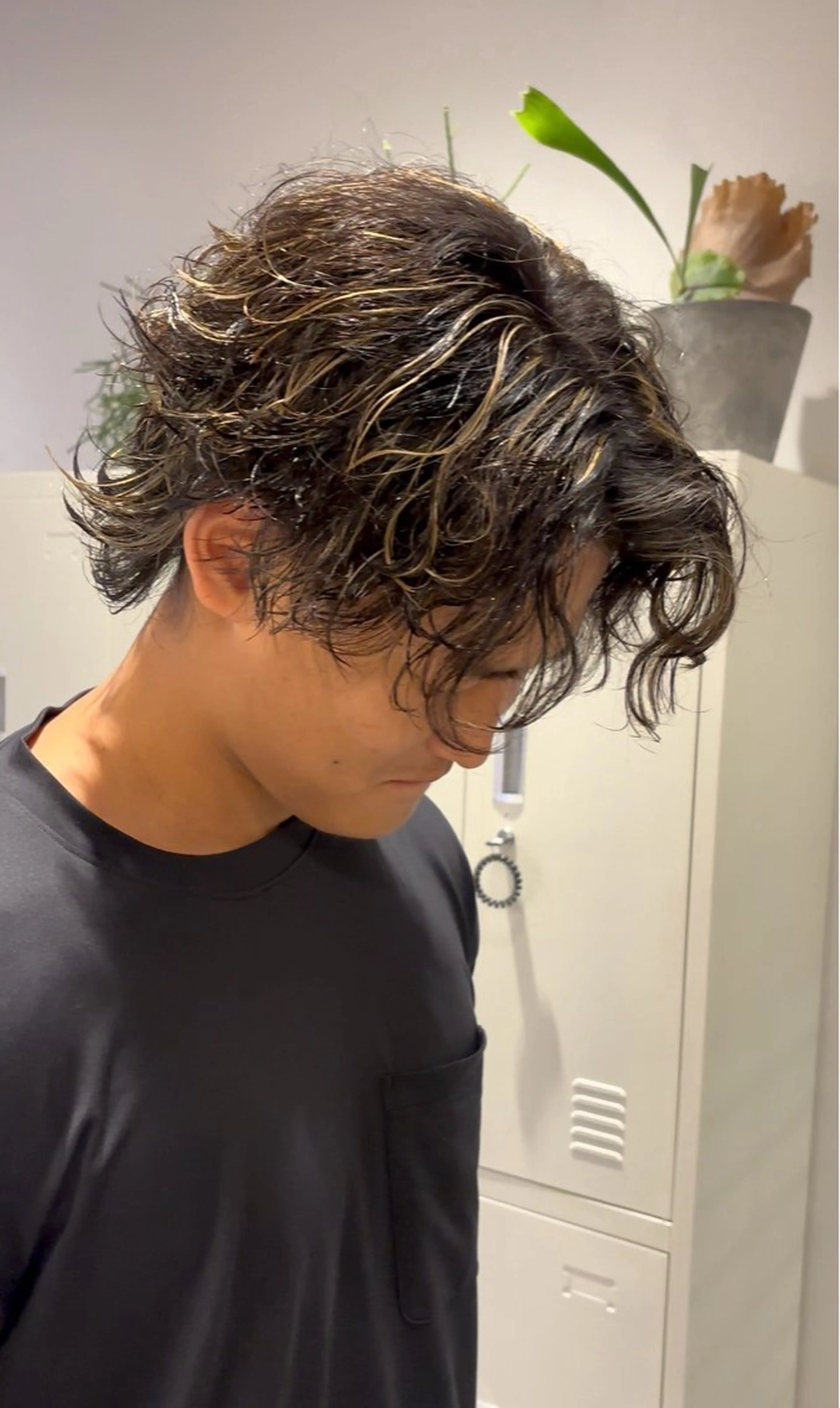 パーマ メンズ 似合わせ✨ 叶夢のヘアスタイル