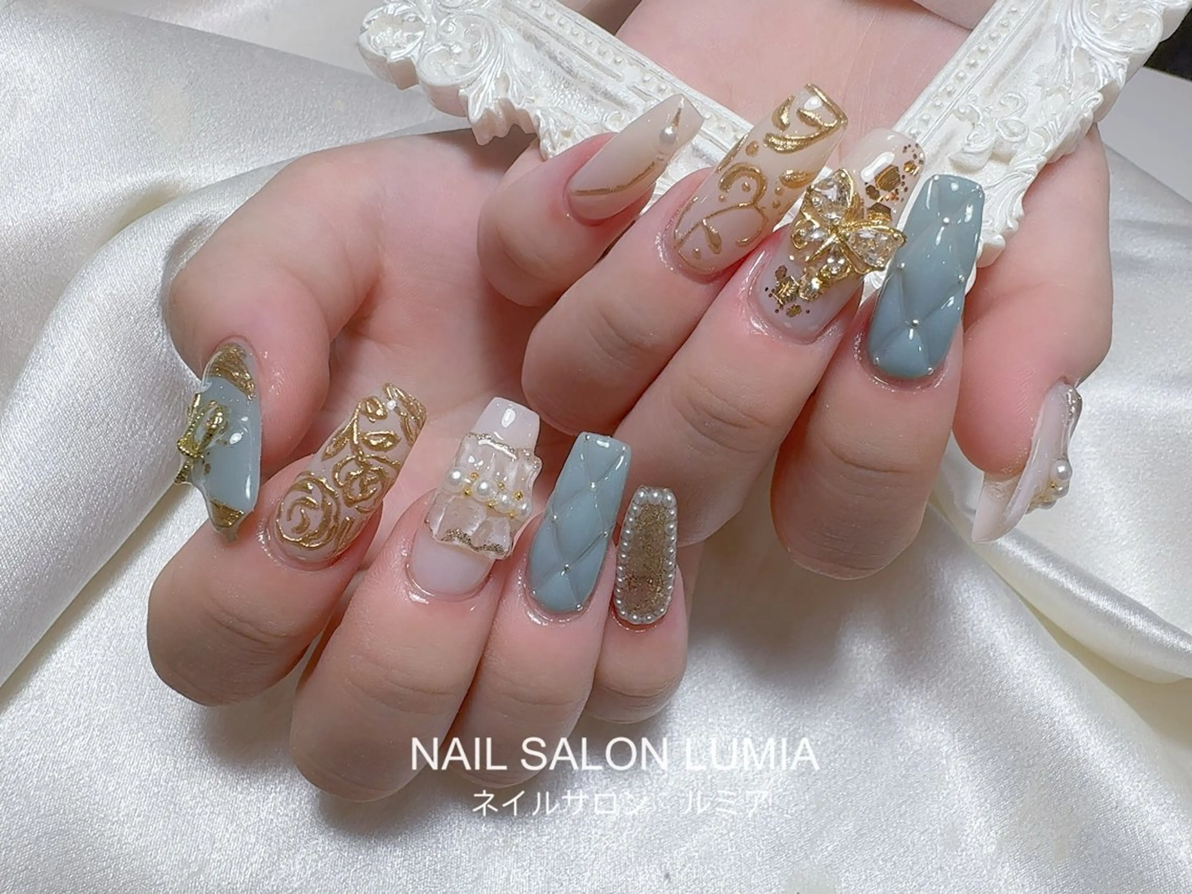 ネイル ハンドネイル ネイルサロン ルミア Lumia 店長のネイルデザイン