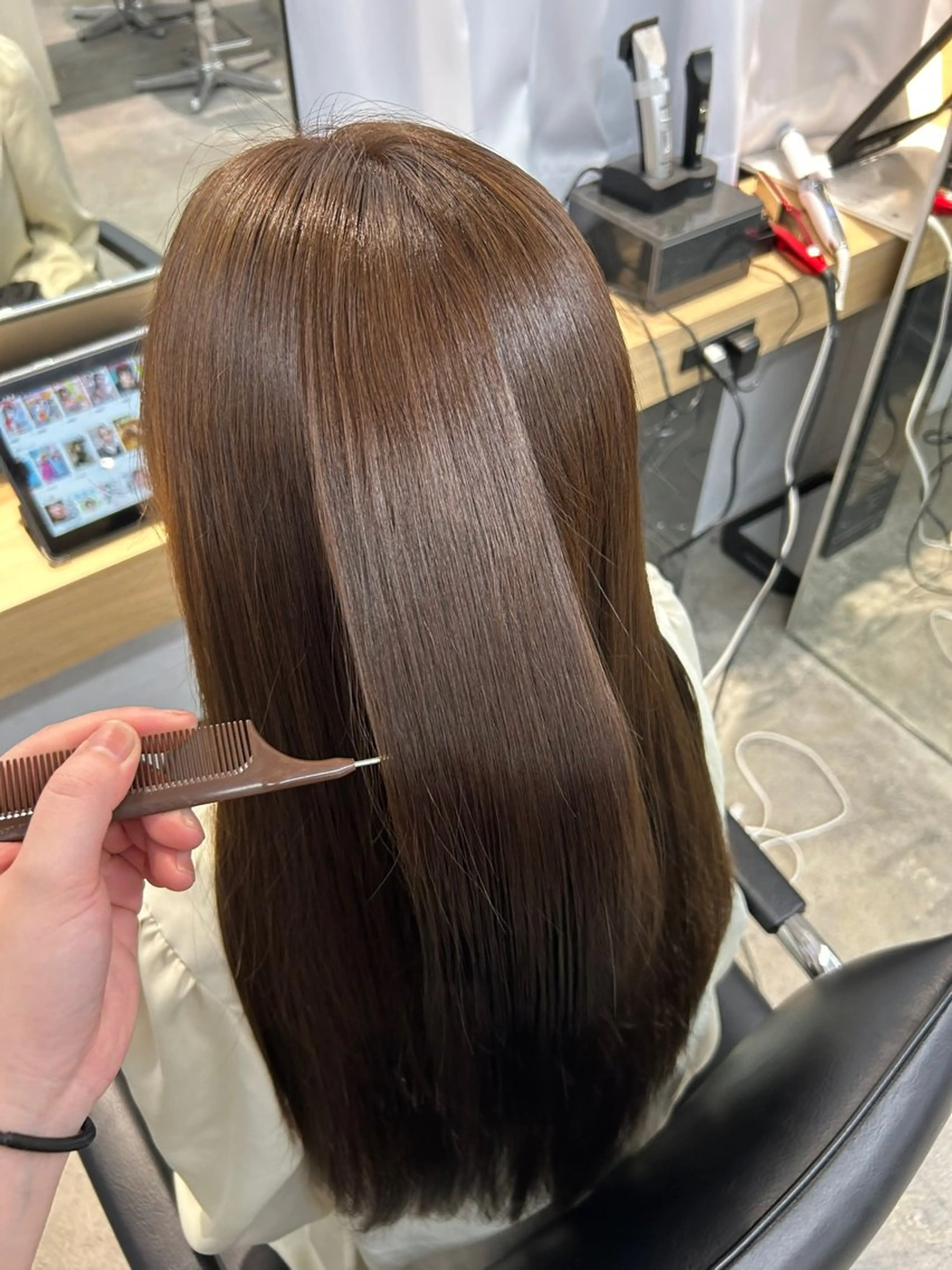 ロング 透明感カラー/cut モデル募集🪡ハルカのヘアスタイル