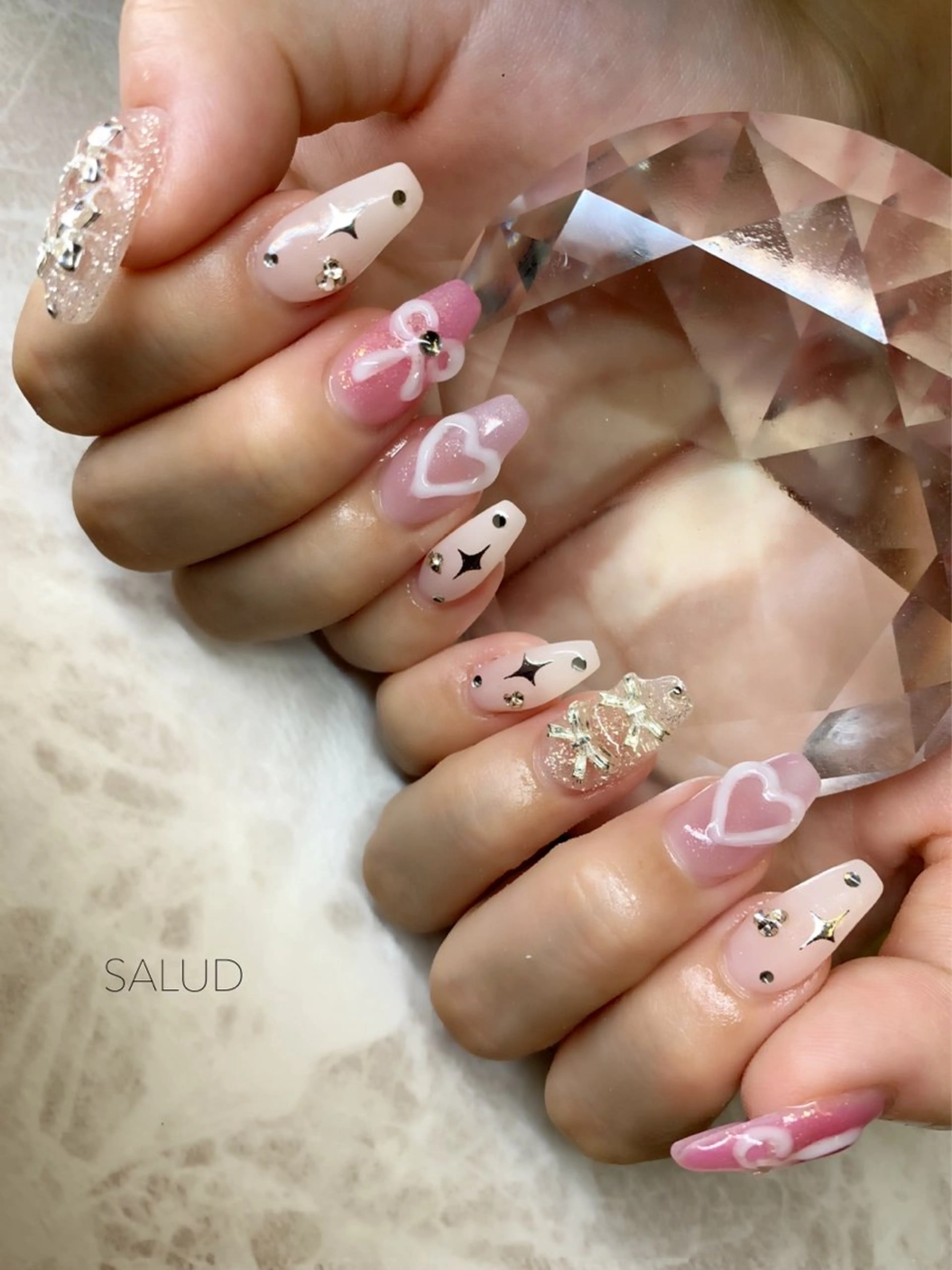 ネイル ハンドネイル Nail Salon SALUDのネイルデザイン
