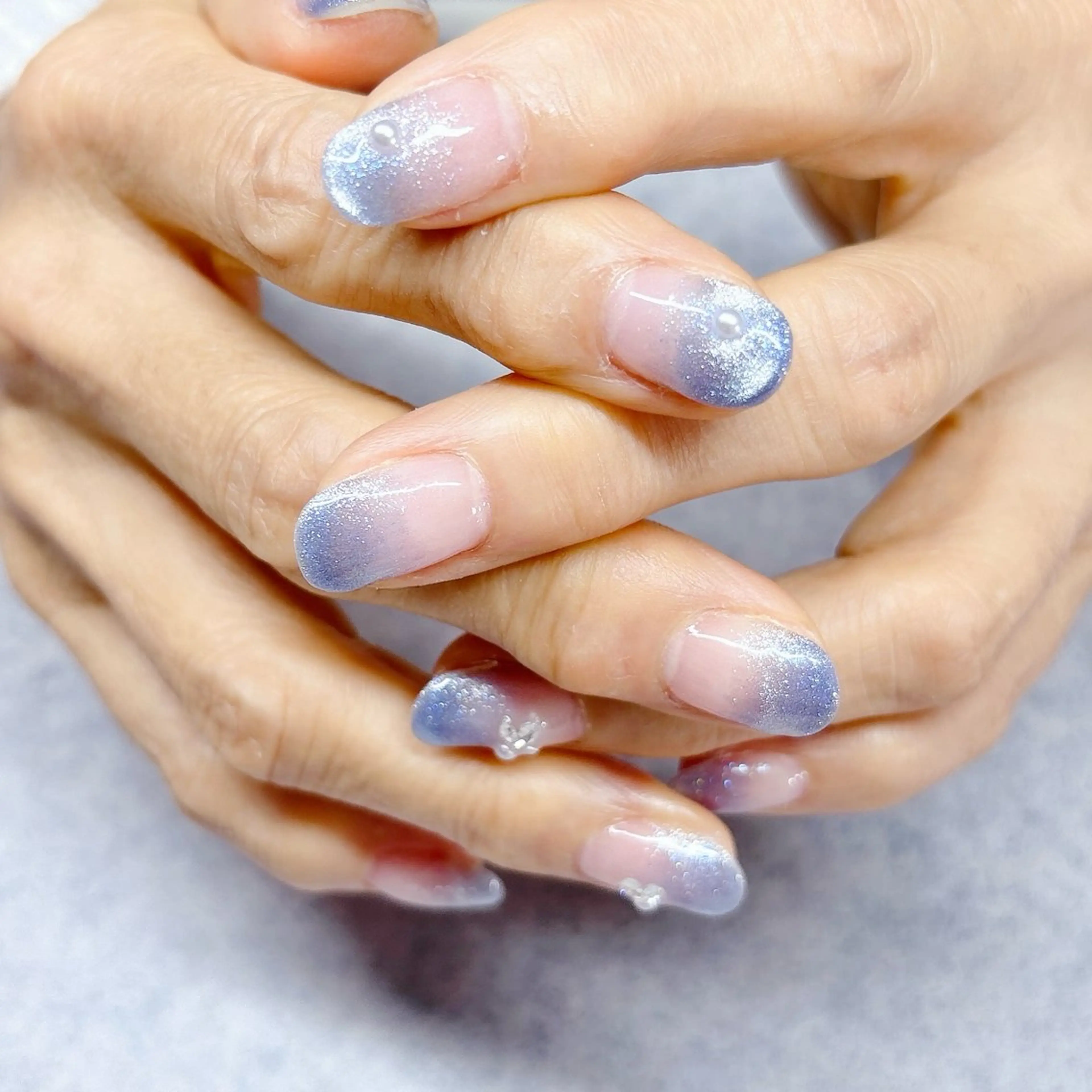 ネイル グラデーション マグネットネイル MYu Beauty Salon  MAIのネイルデザイン