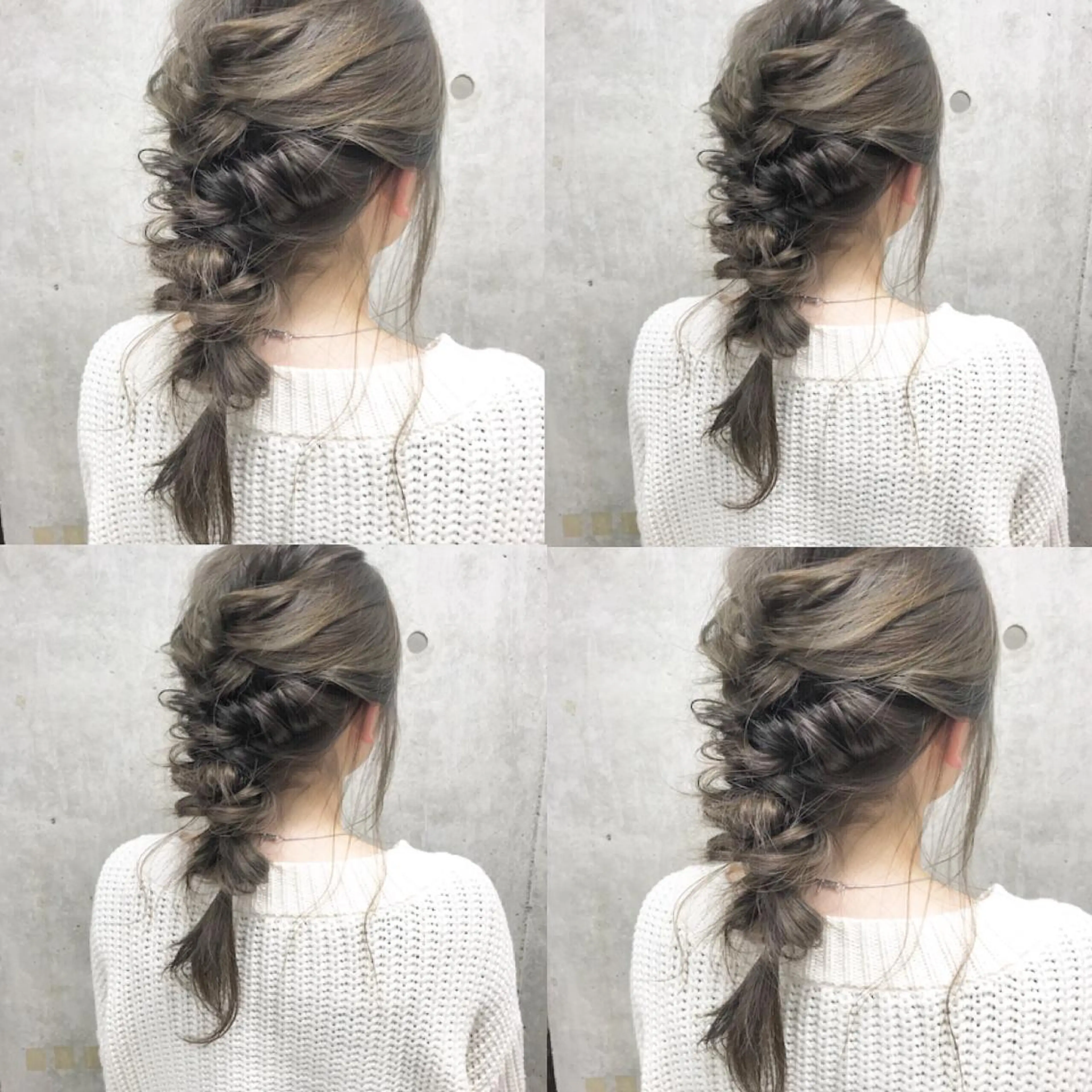 ロング カラー ヘアアレンジ ベージュカラー clan所属・Satsuki ✂︎♡のヘアスタイル