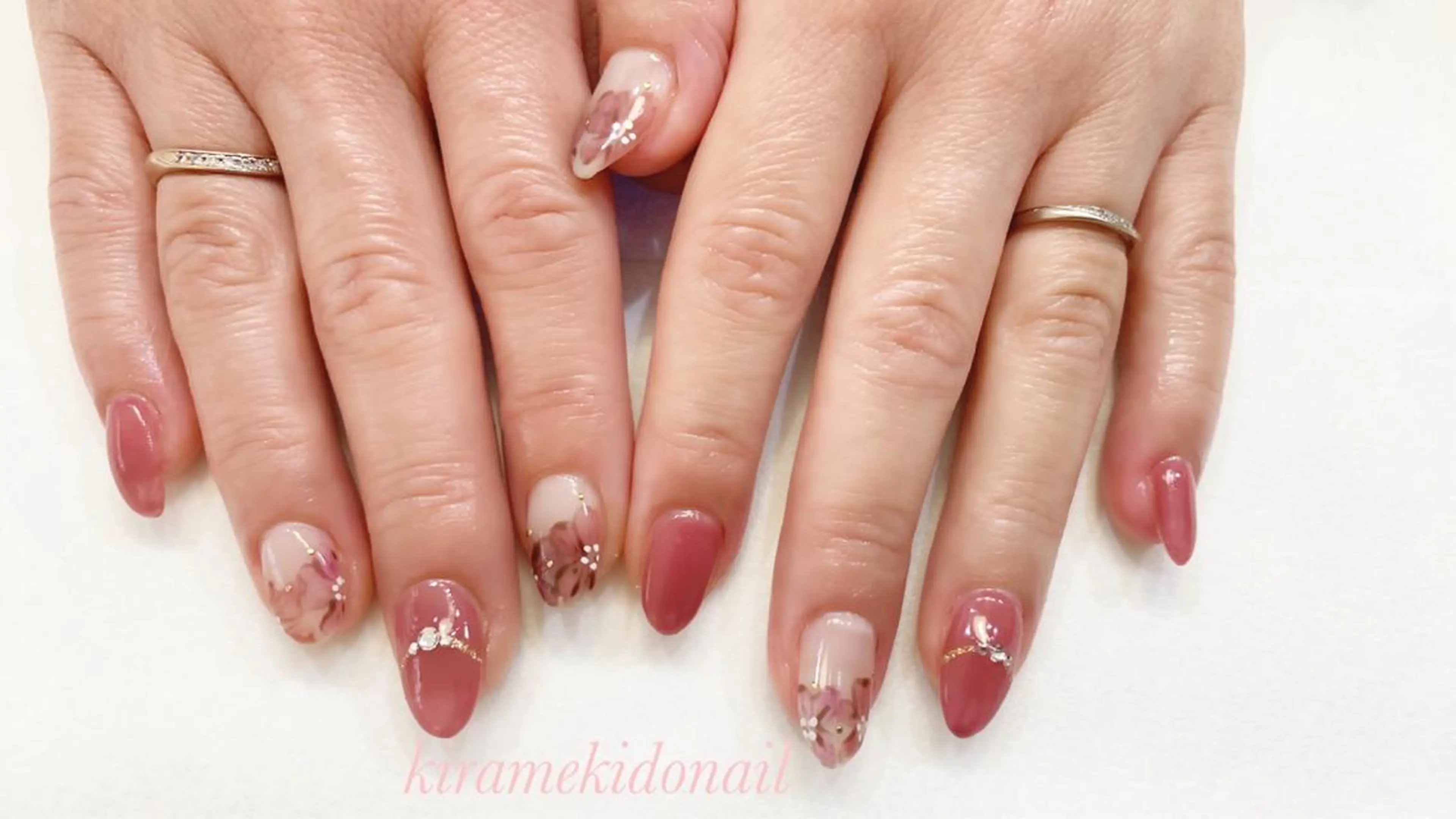 ネイル ハンドネイル kiramekido nail salon所属・林 禅のネイルデザイン