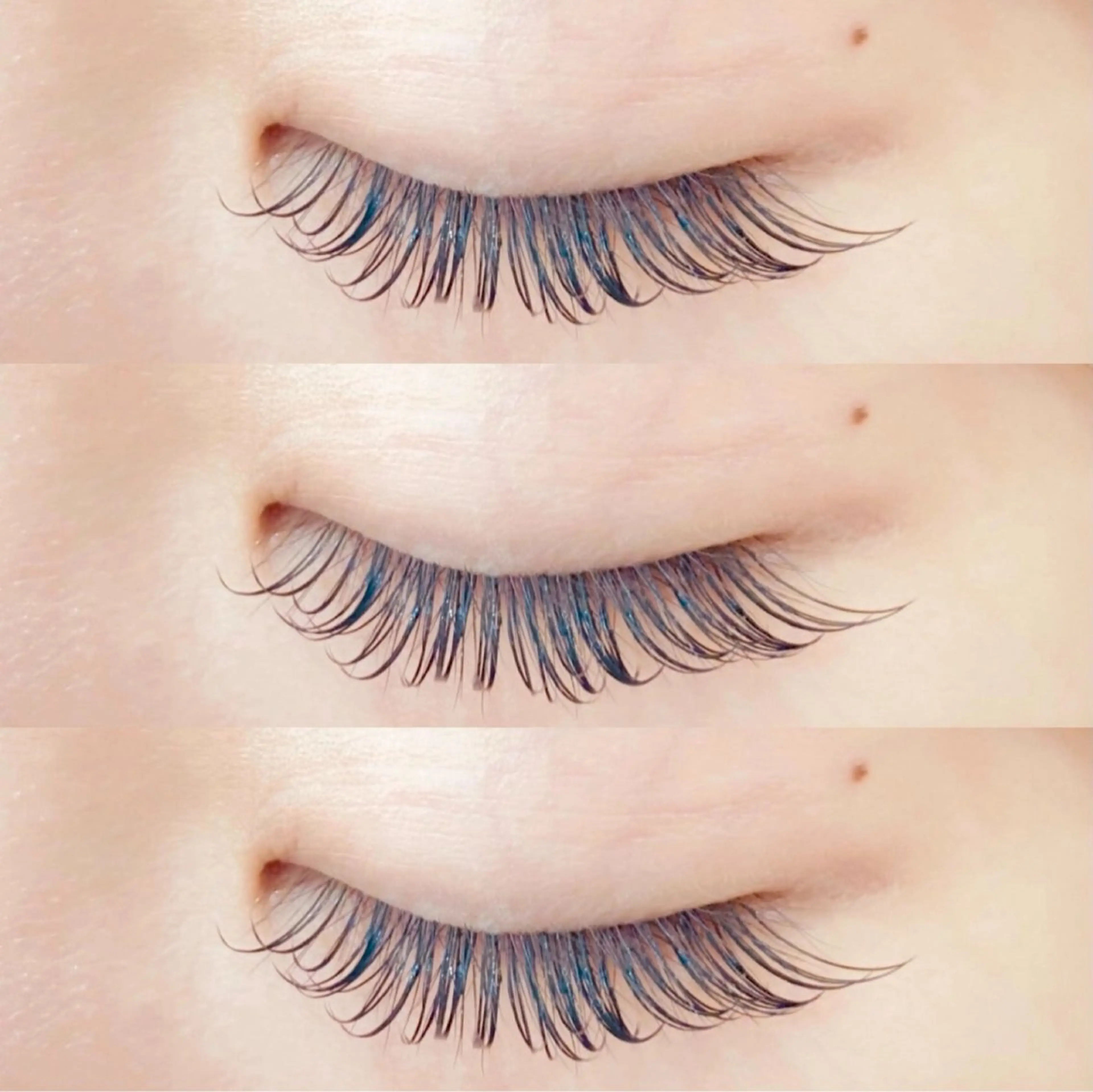 【最高級毛】フラットラッシュ 100本の写真