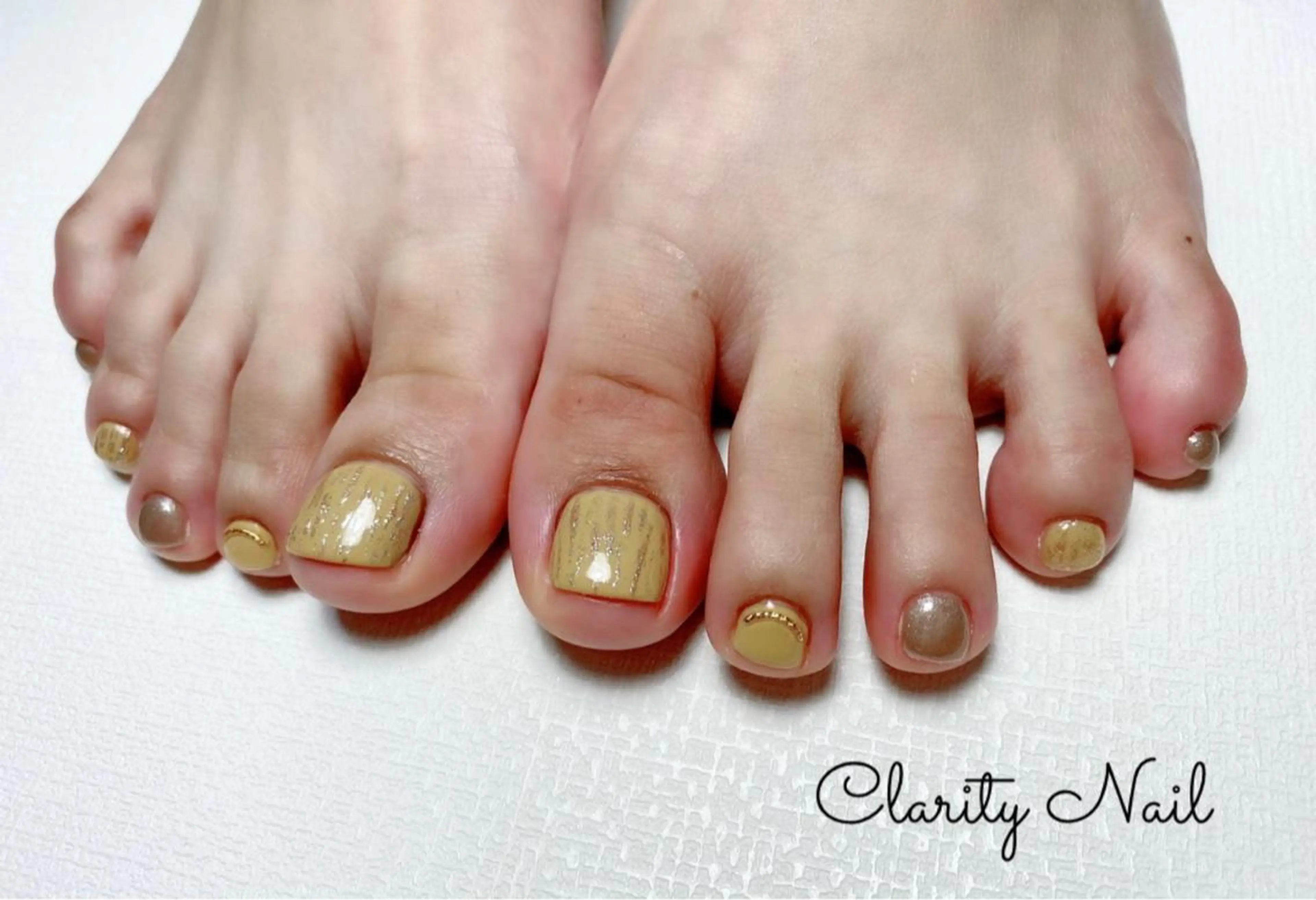 ネイル フットネイル フットネイル Clarity Nailのネイルデザイン
