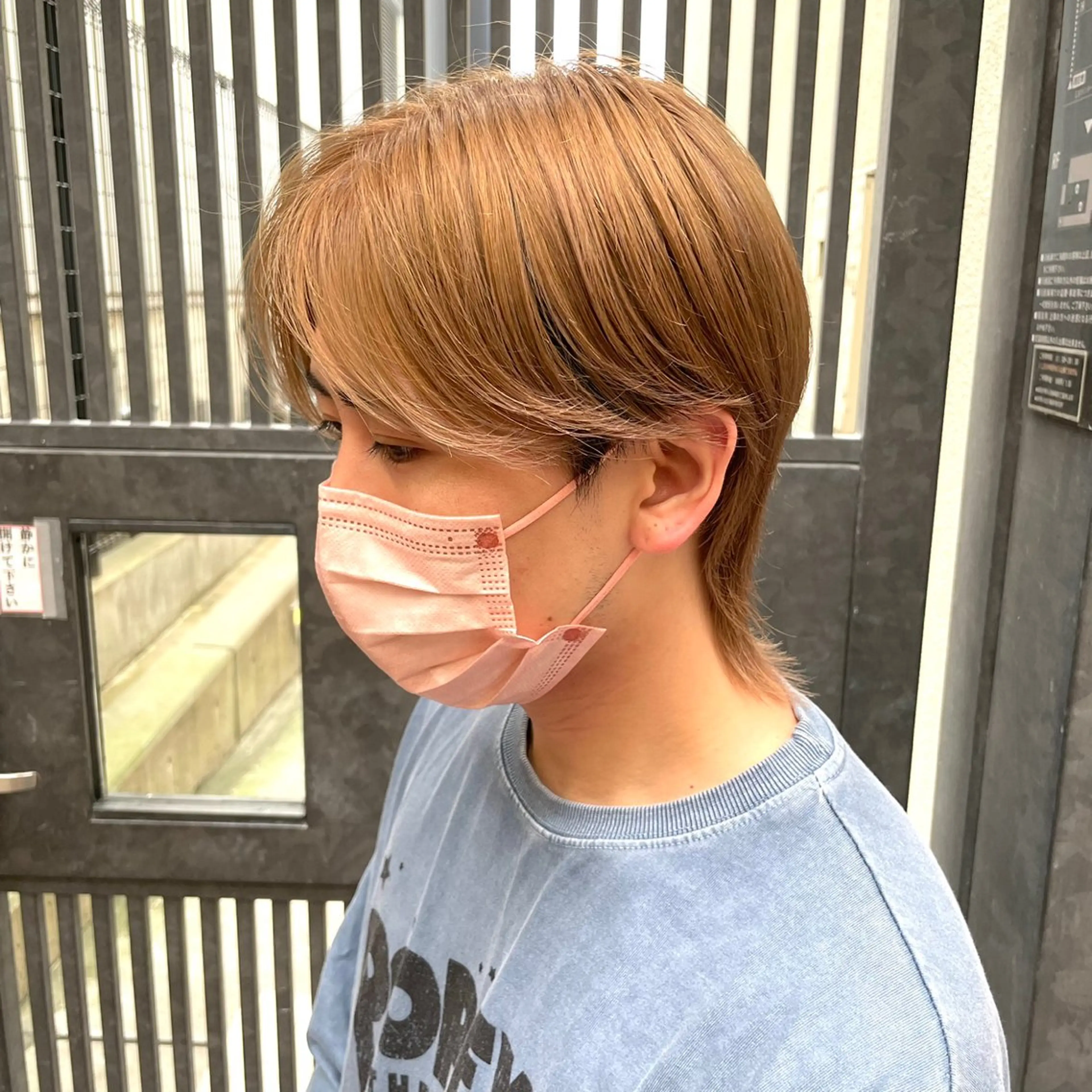 ショート カラー メンズ L’Aube ami所属・佐野 拓海のヘアスタイル