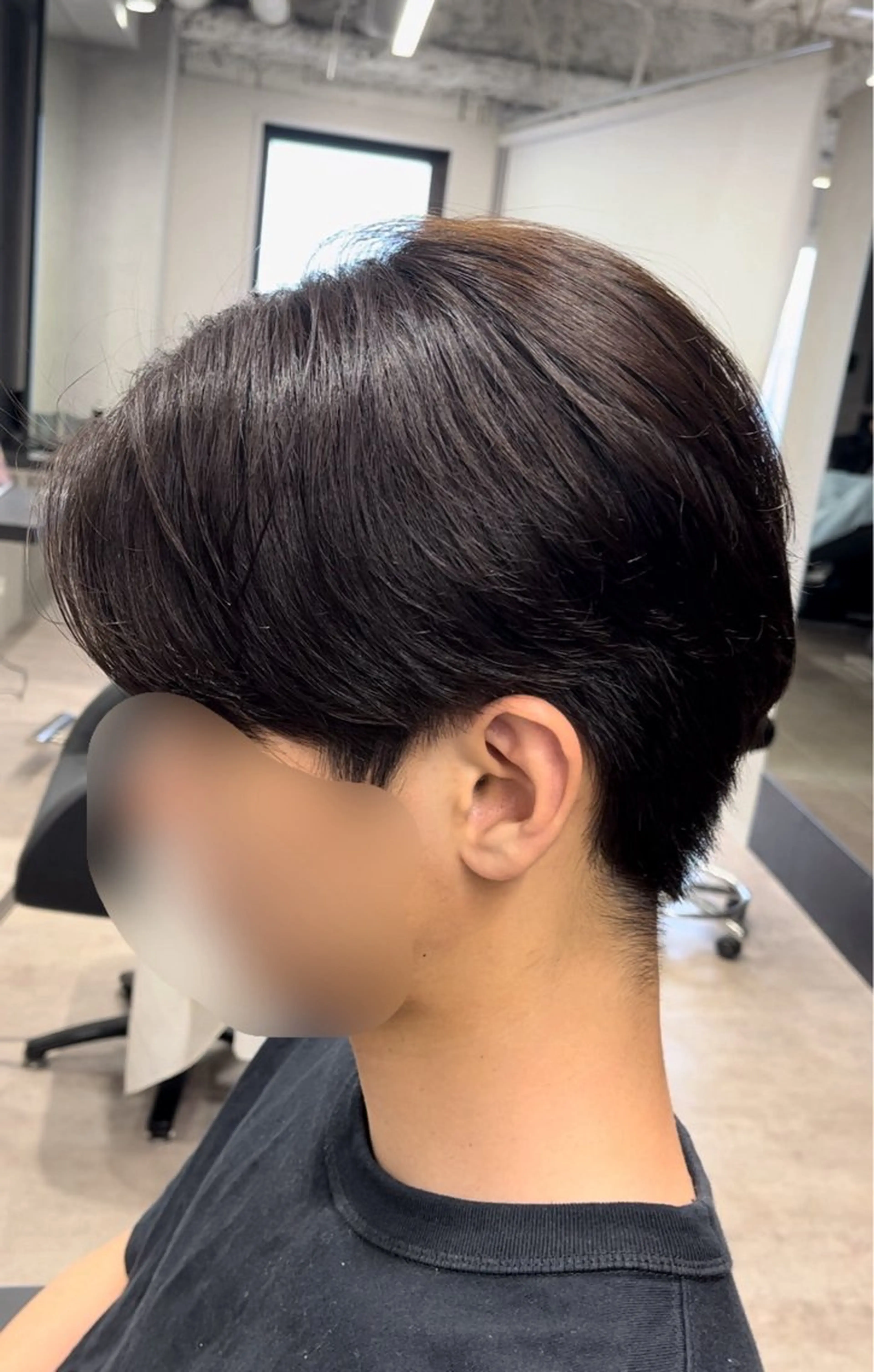 ショート パーマ、縮毛矯正特化 松本真那斗のヘアスタイル