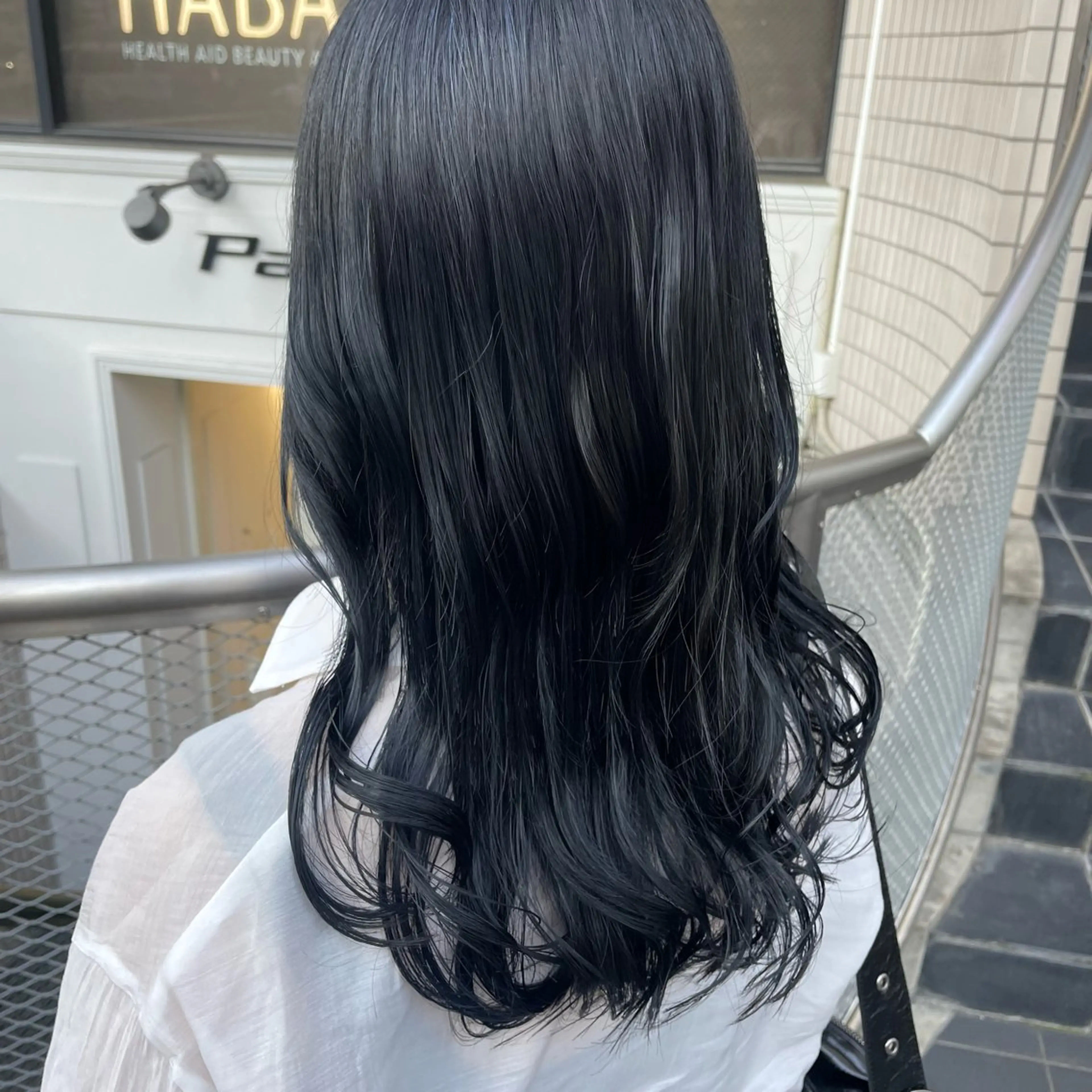 ロング カラー ParveMix 🩶🫧入江 香名のヘアスタイル